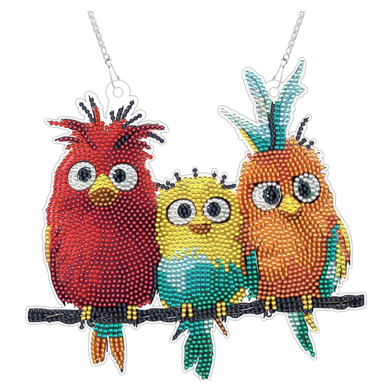 Kit de Pintura de Diamante ZORETCO 5D Aves 223500 Piezas