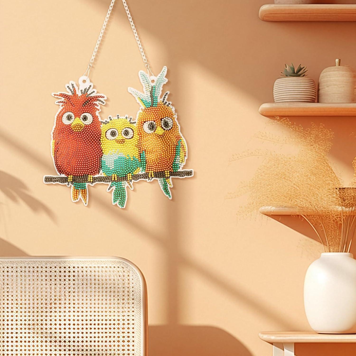 Kit de Pintura de Diamante ZORETCO 5D Aves 223500 Piezas