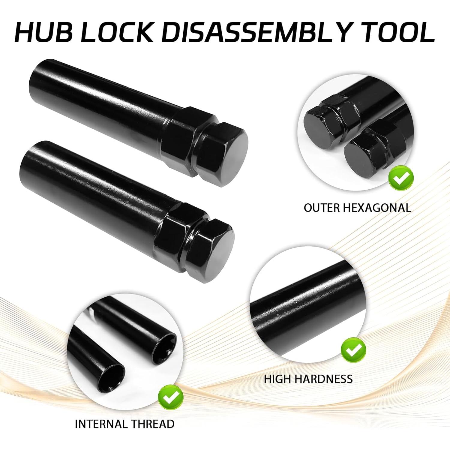 Llave de Tuerca de Buje 6 Puntas SamWinGear 21mm 22mm