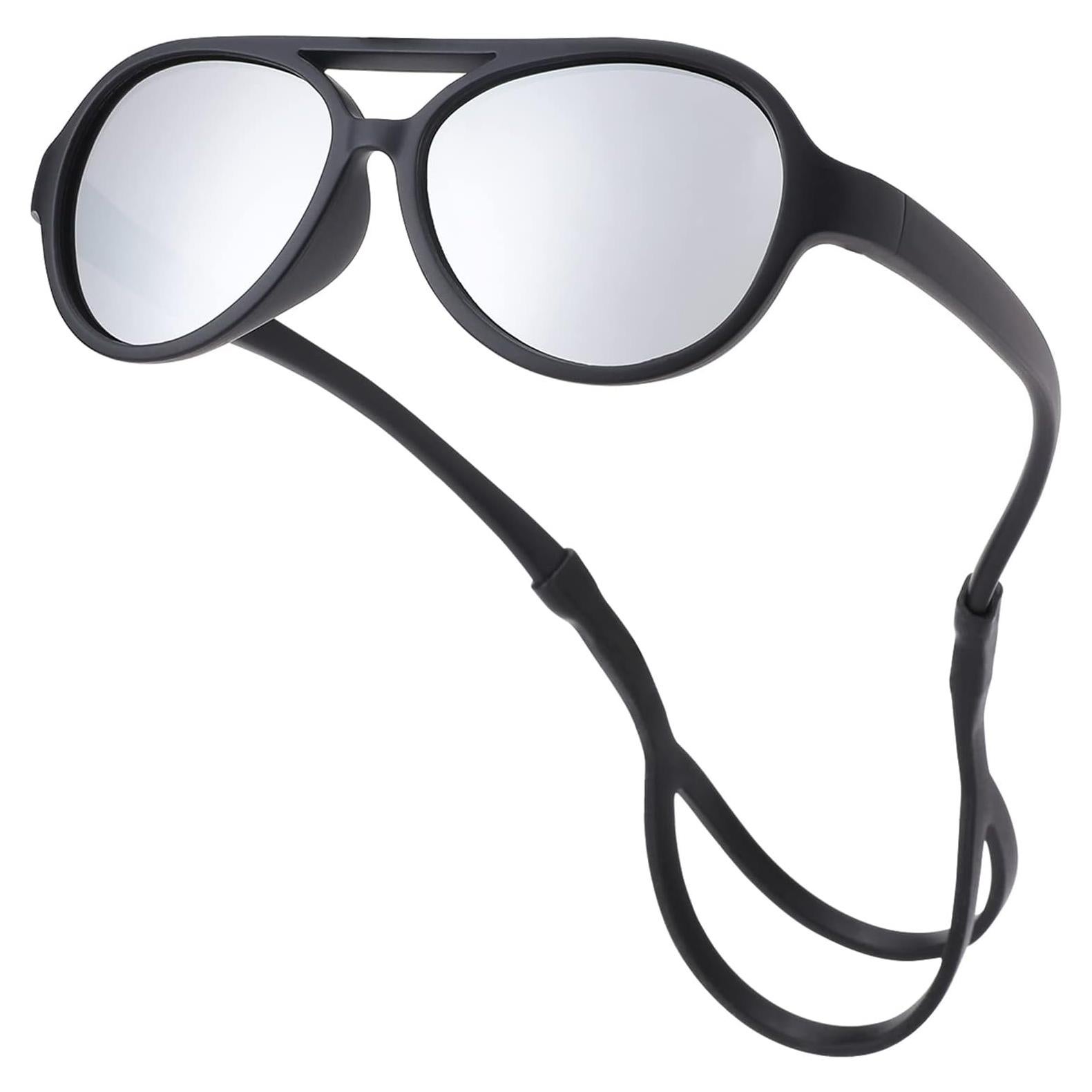 Gafas de sol polarizadas COASION para bebés UV400 con correa