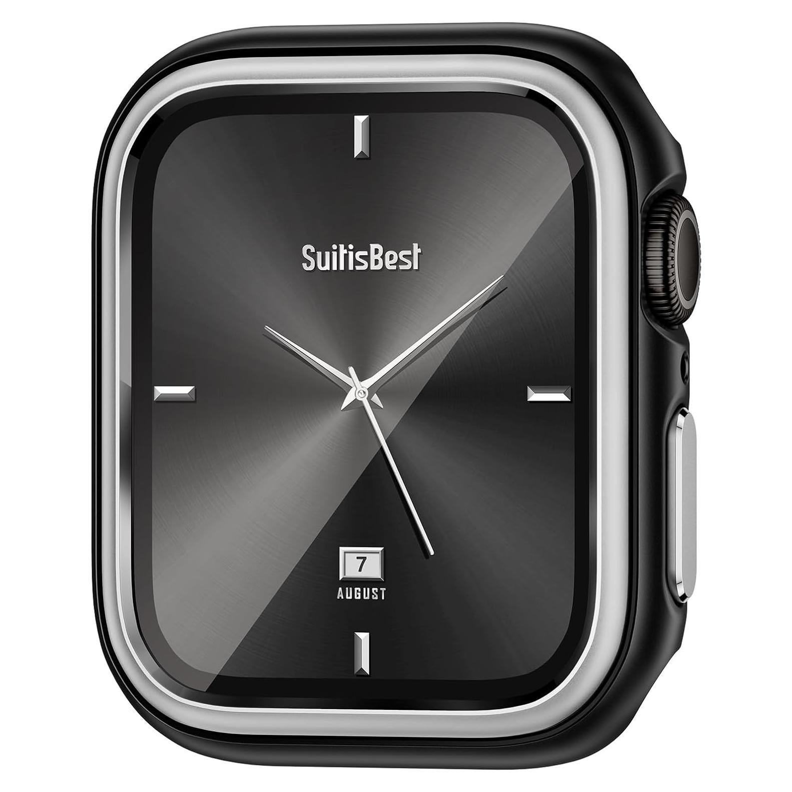 Funda de Metal Suitisbest para Apple Watch 40mm con Protector