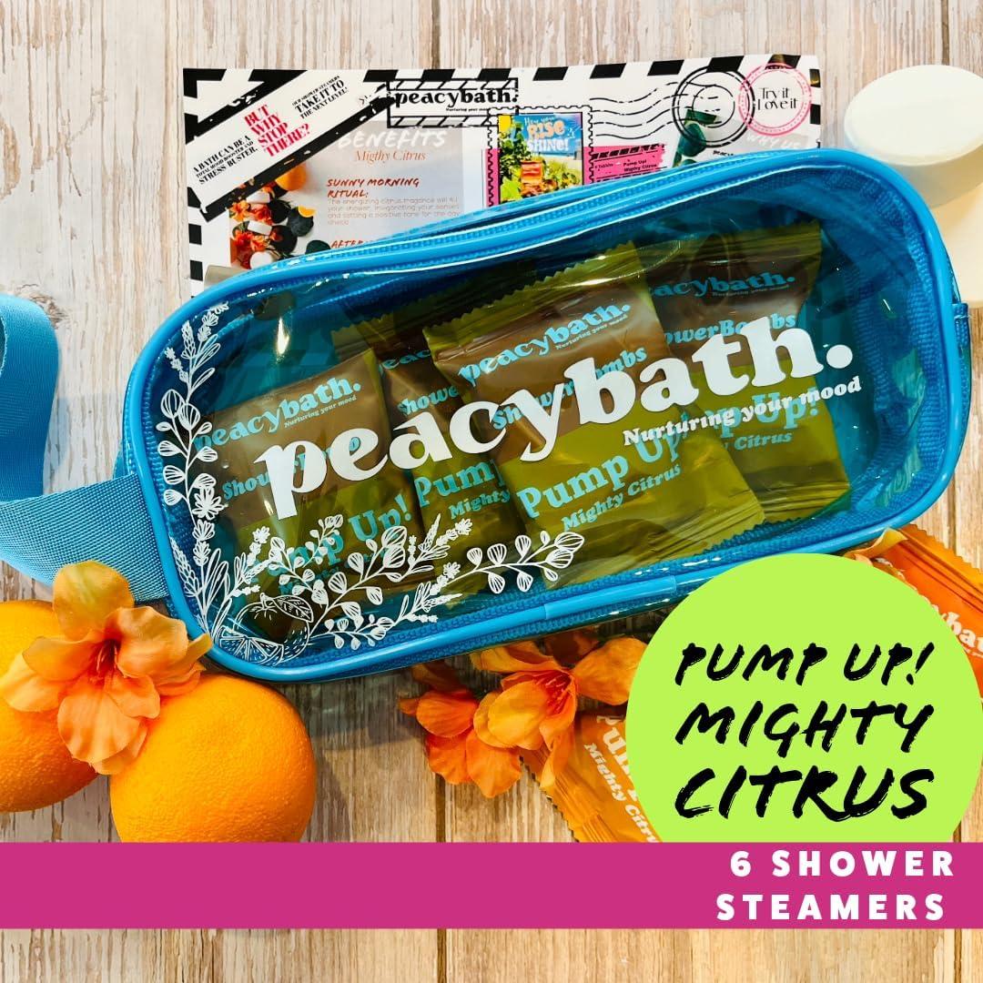 Bombas de Ducha Aromaterapia PeacyBath - Set de 6 Cítricos