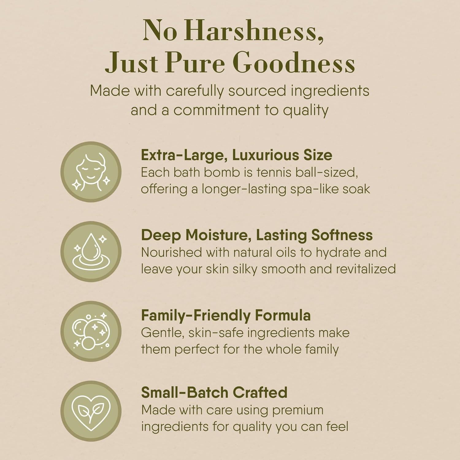 Juego de Bombas de Baño 360Feel - Set de 6 Hidratantes