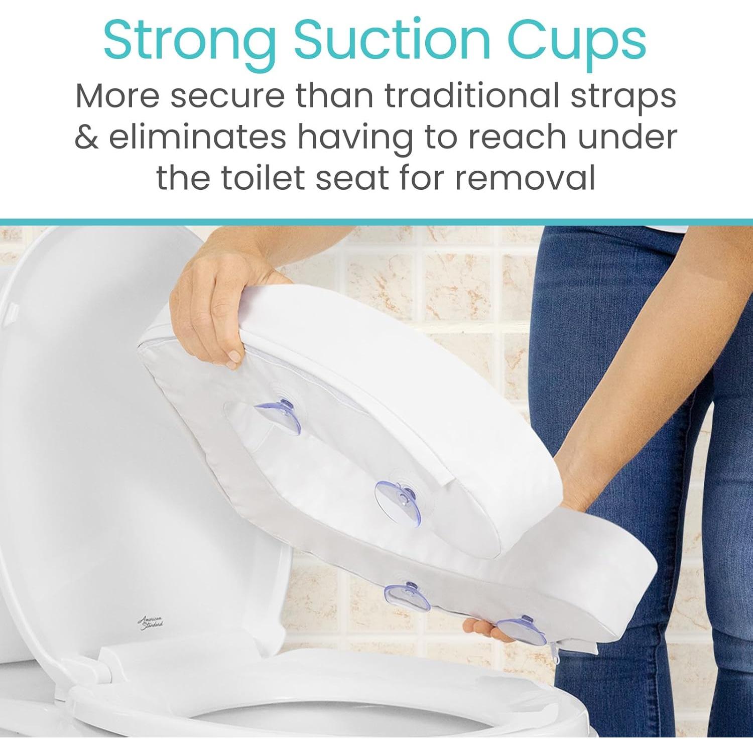 Cojín Elevador para Asiento de Inodoro Vive 5.08 cm Acolchado