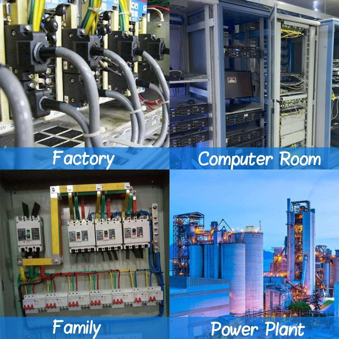 Kit de Glandes de Cable Hilitchi 30pcs Ajustables Impermeables