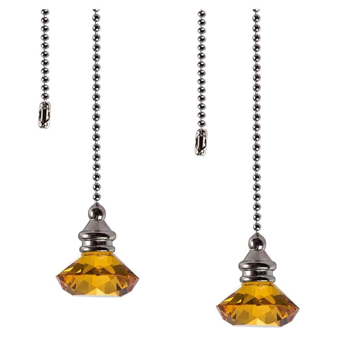 Juego de Cadenas de Tirar LONGSHENG Ámbar 50.8 cm 2 Piezas