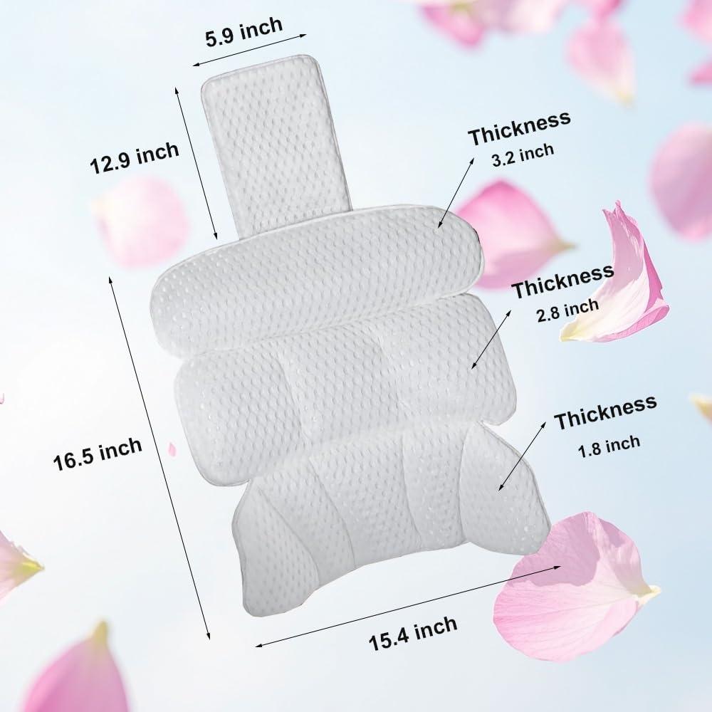 Almohada de Bañera Antideslizante Uonoceh - Secado Rápido