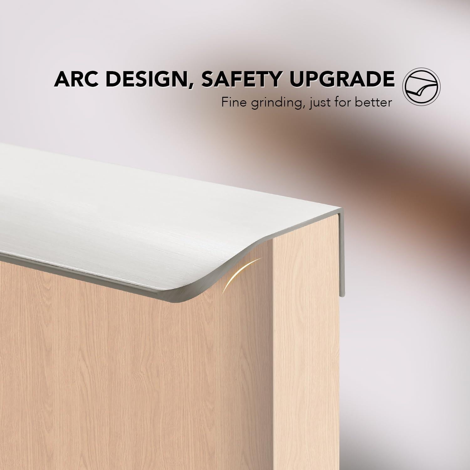 Tiradores de Gabinete Ravinte 80mm Acero Cepillado 1 Unidad