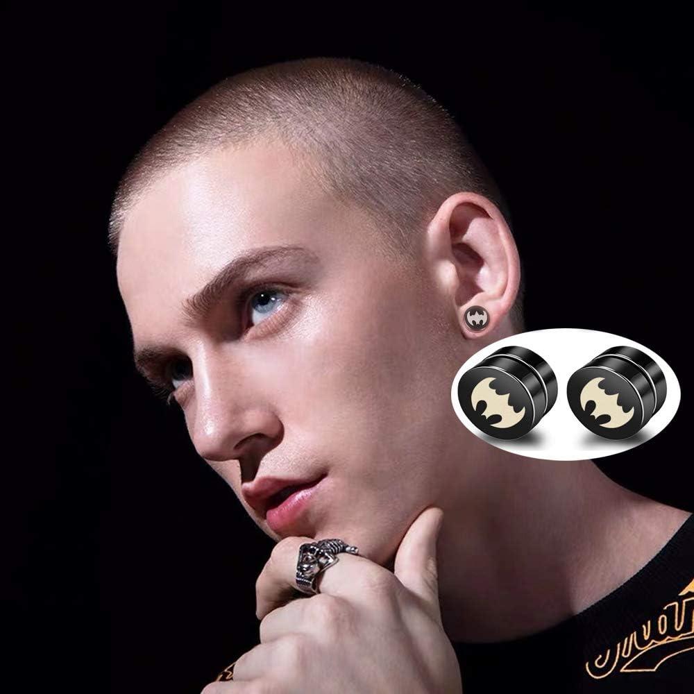 Pendientes Magnéticos de Acero Inoxidable Priza - 6 Pares Clip On