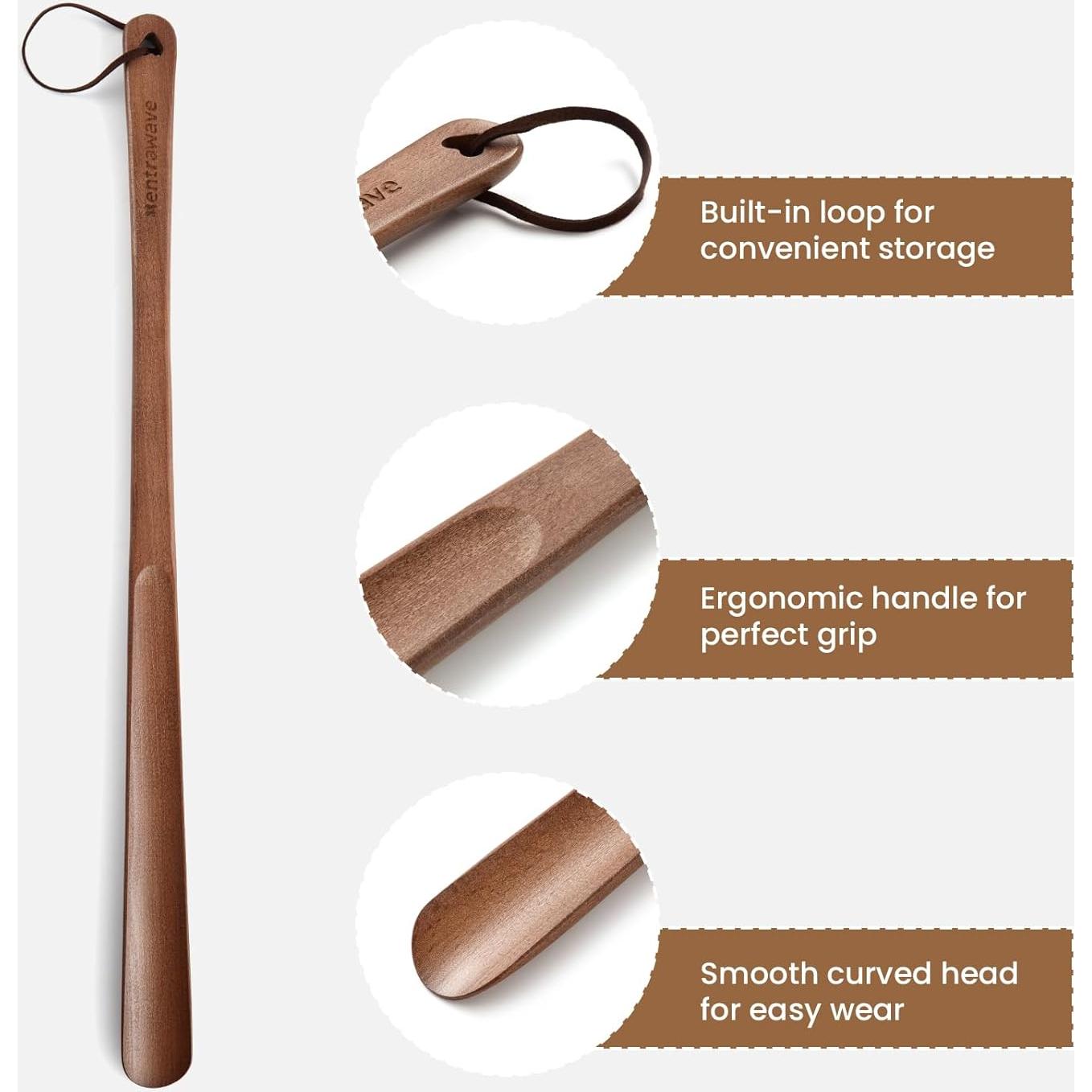 Cuchara de zapato de madera Xentrawave 60 cm para mayores