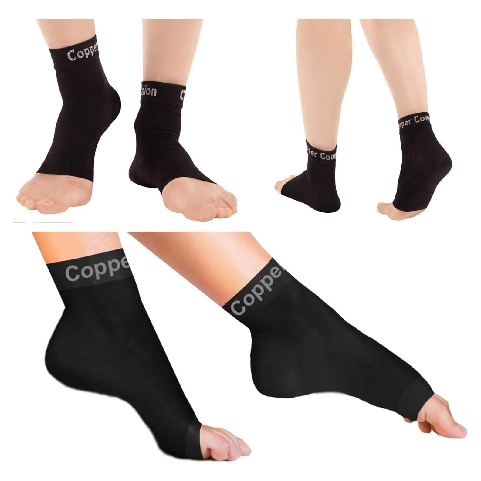 Mangas de Compresión de Cobre Copper Compression - 1 Par Mediano