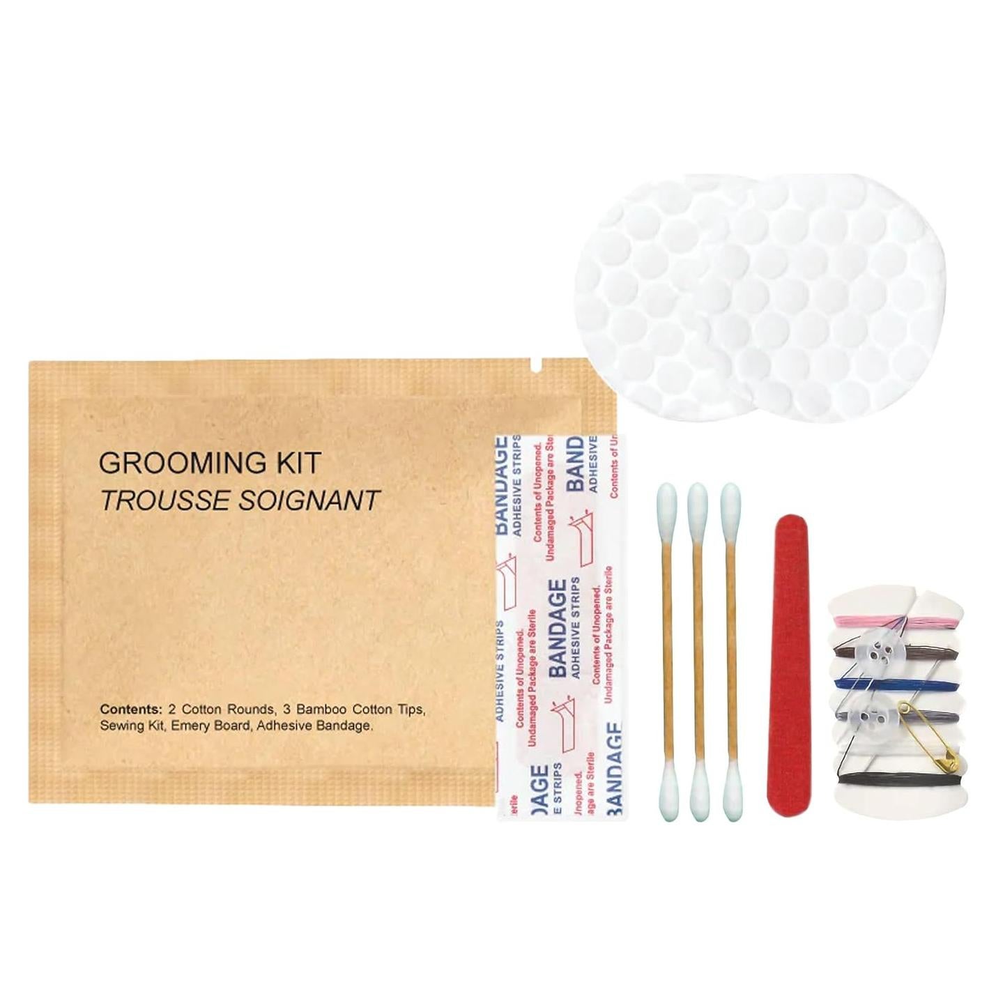 Kit de Aseo de Papel Kraft World Amenities - 100 Piezas