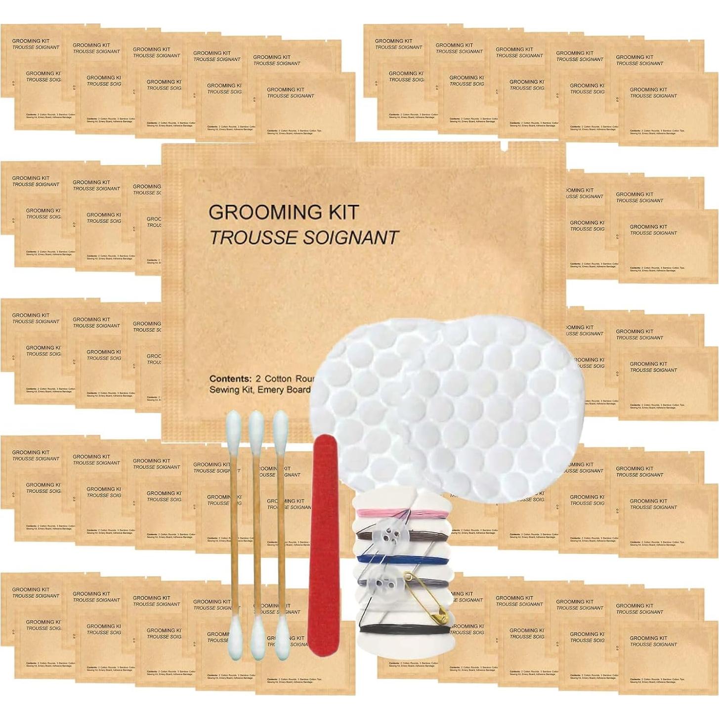Kit de Aseo de Papel Kraft World Amenities - 100 Piezas