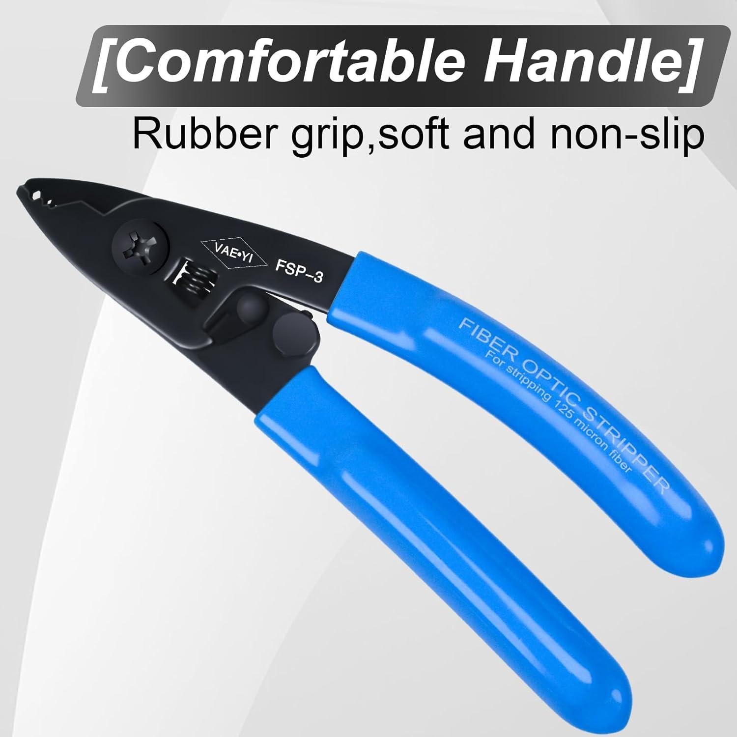 Desforrador de fibra óptica VAE·YI FSP-3, acero alto carbono