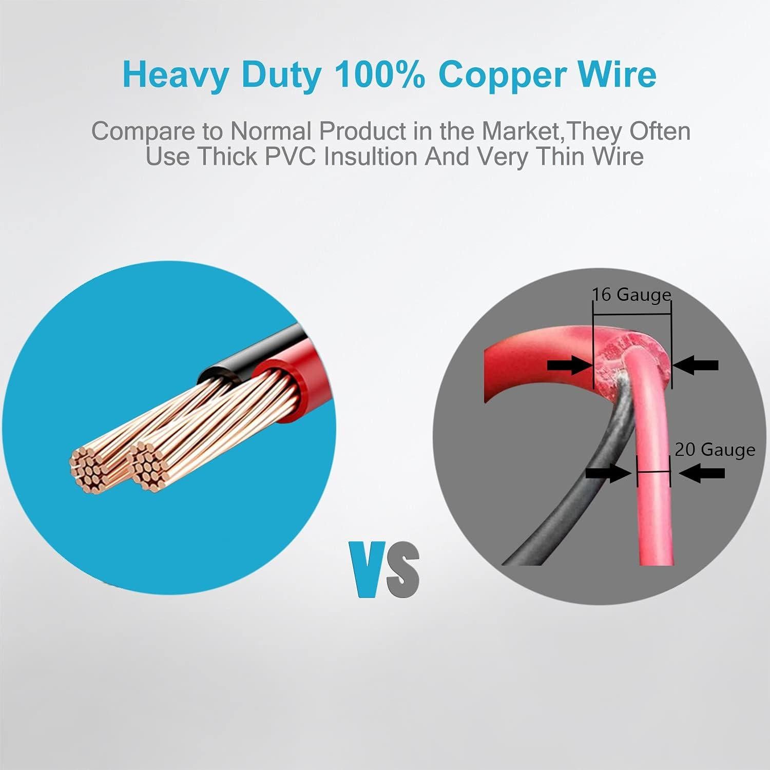 Cable de Refrigerador de Coche Cllena 3m 12V/24V Alta Resistencia
