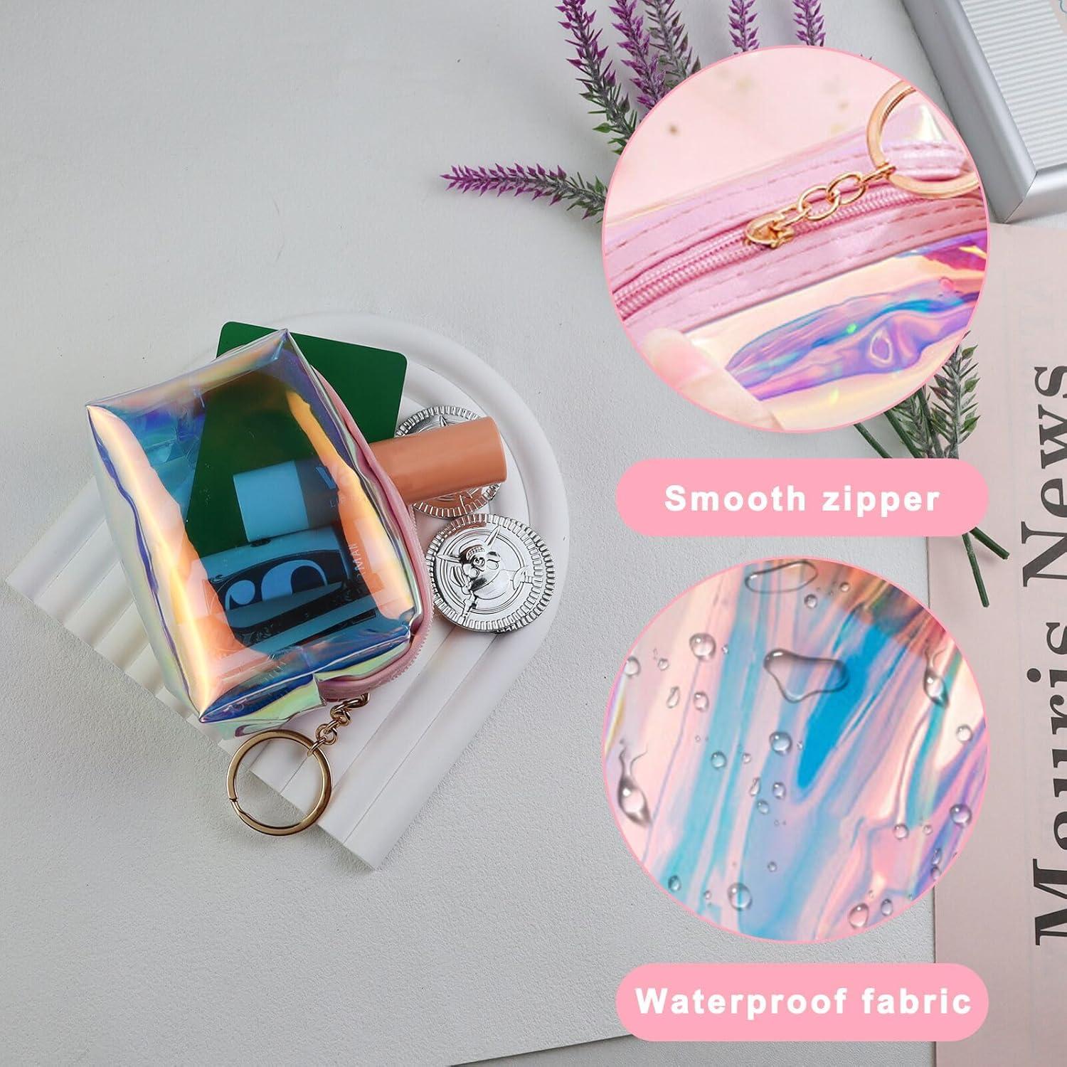 Monedero de Mujeres AdiStylinno Rosa Brillante Impermeable