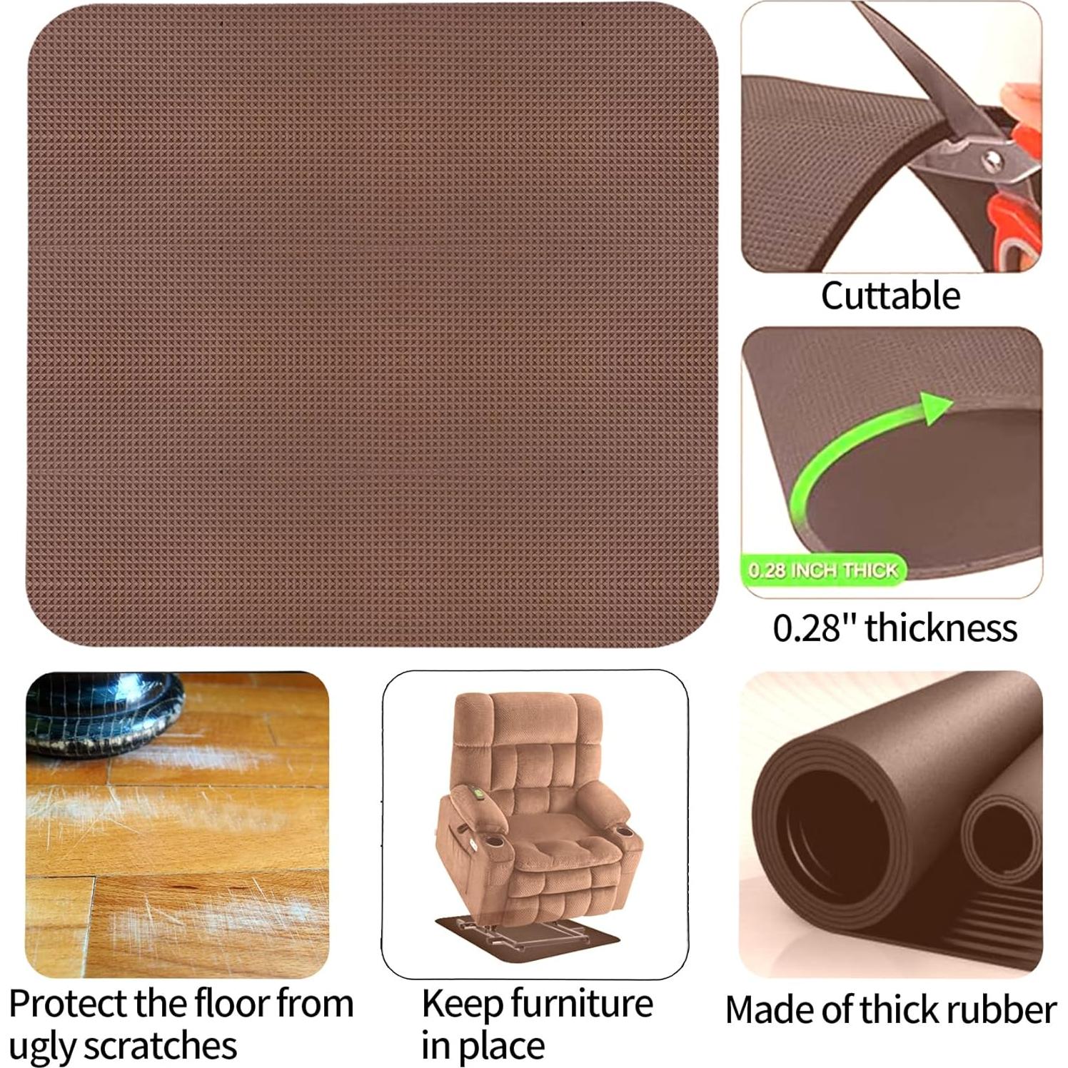 Almohadillas Antideslizantes Niteguy 76.2x76.2cm para Muebles