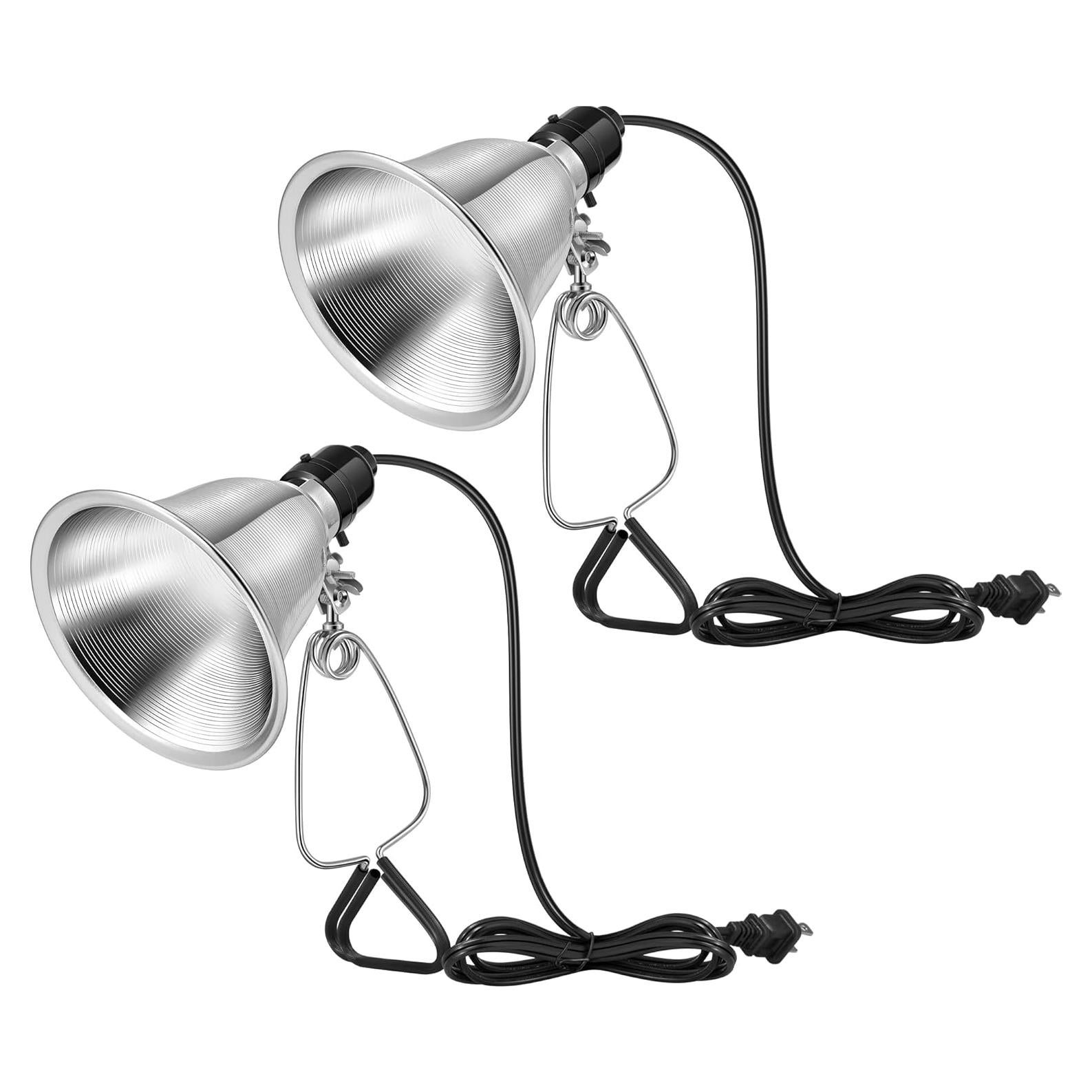 Lámpara de Abrazadera VIVOSUN 5.5" 2 Paquetes 60W E26