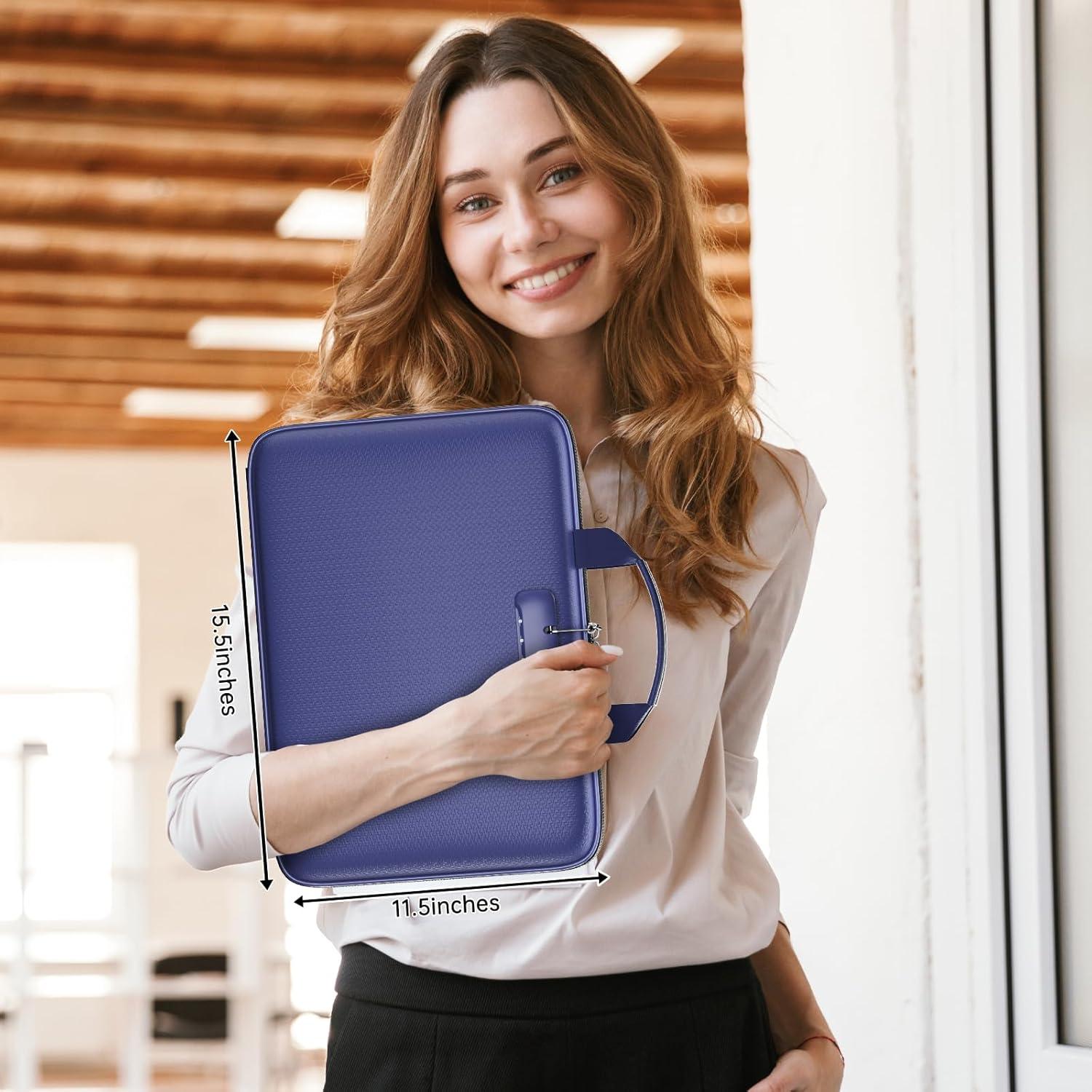 Organizador de Archivos Ignífugo ZOOPIP 13 Bolsillos Azul