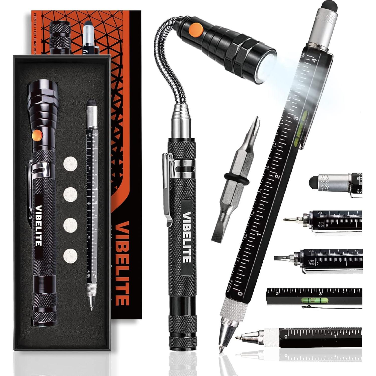 Herramienta Magnética VIBELITE 6 en 1 con Bolígrafos