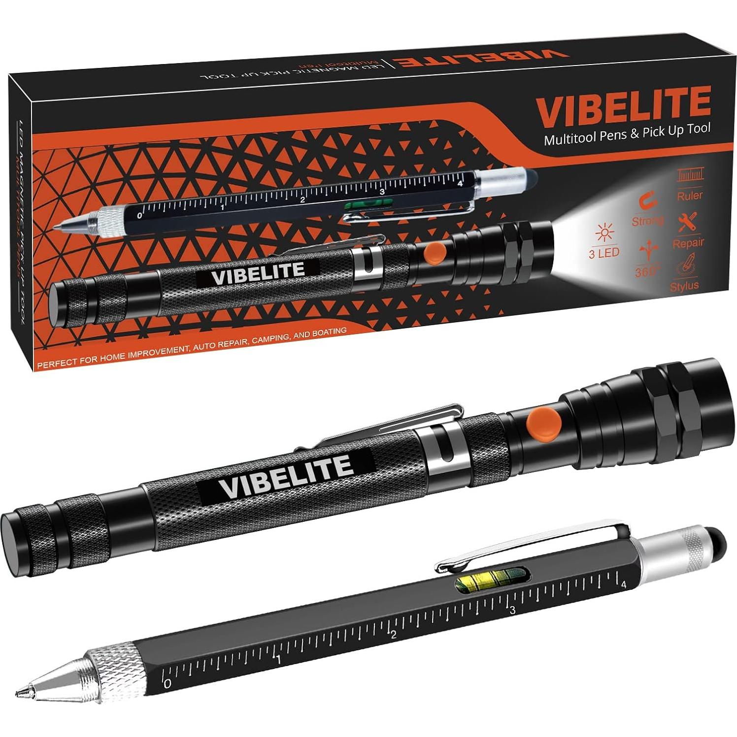 Herramienta Magnética VIBELITE 6 en 1 con Bolígrafos