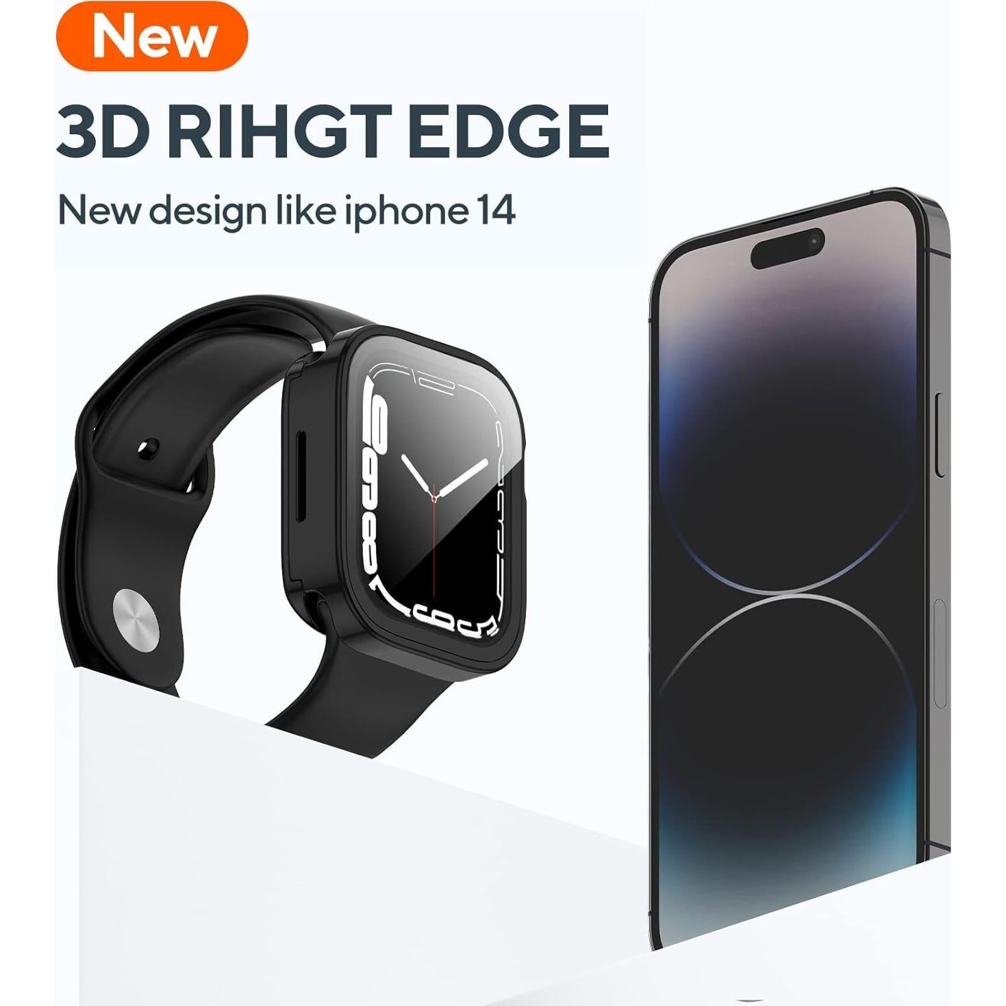 Funda 2 en 1 Impermeable Singiuzoo para Apple Watch 40mm