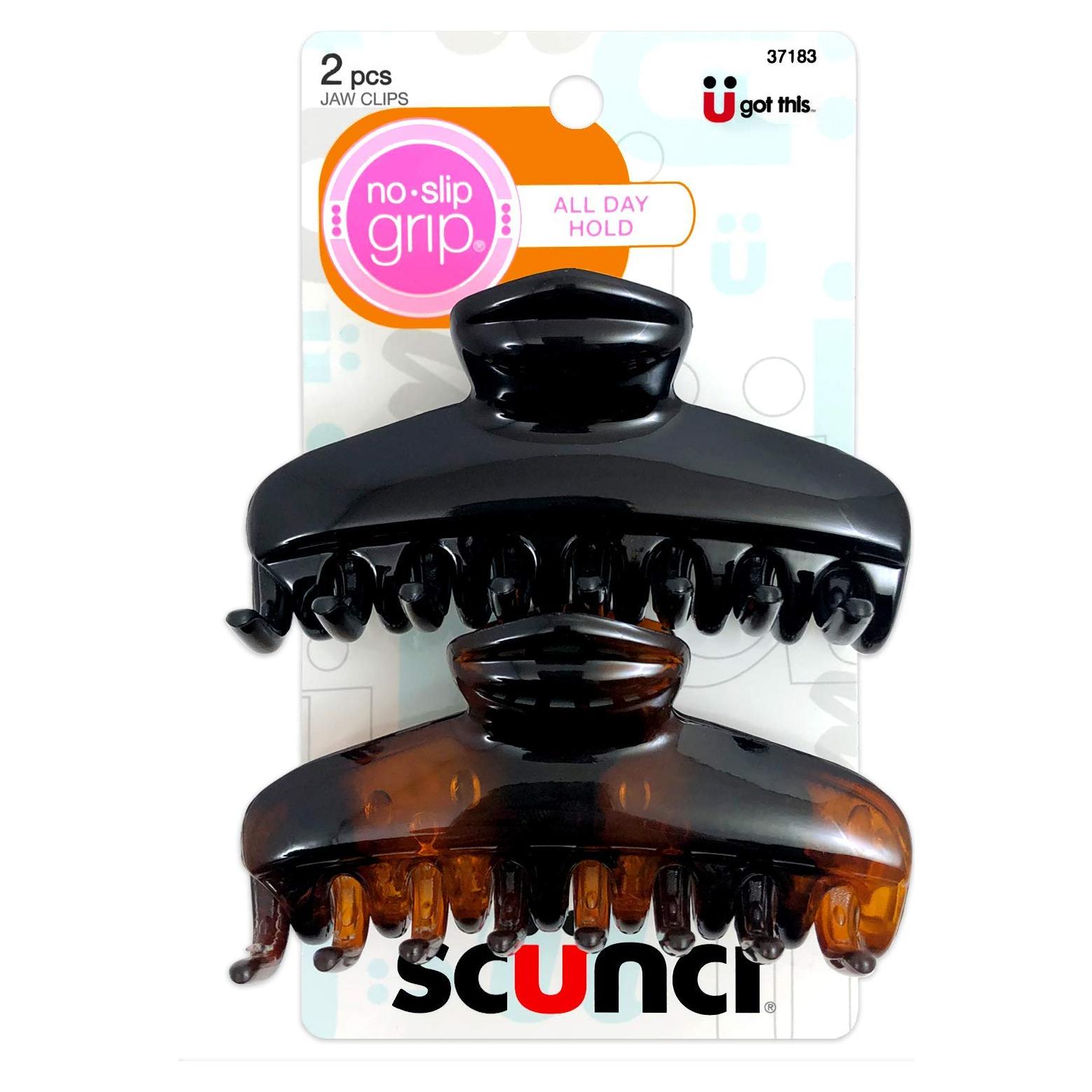 Clip de Mandíbula Sin Deslizamiento Scunci - 2 Piezas