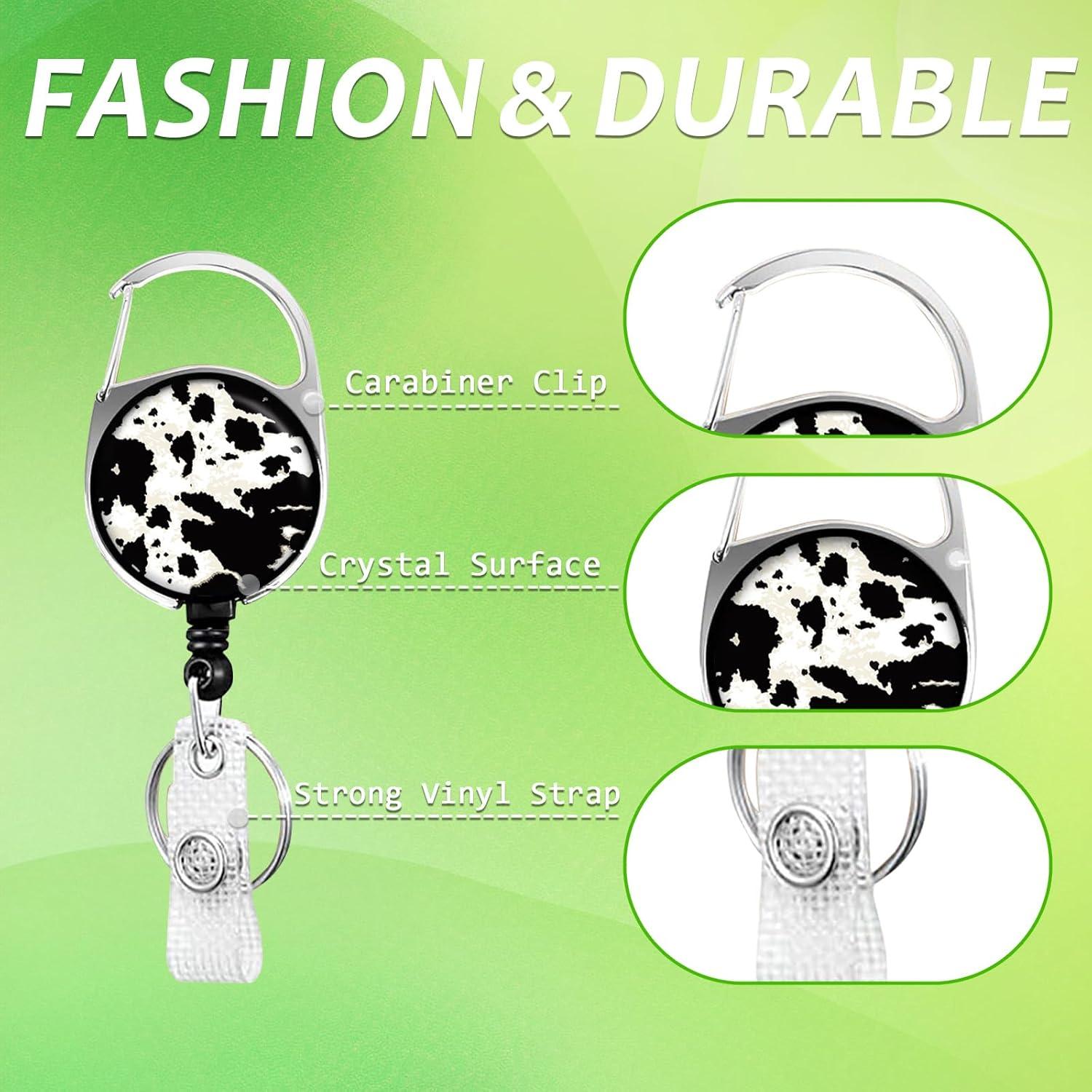 Porta Credenciales Retráctil KEATOU con Cinta Negra 58g