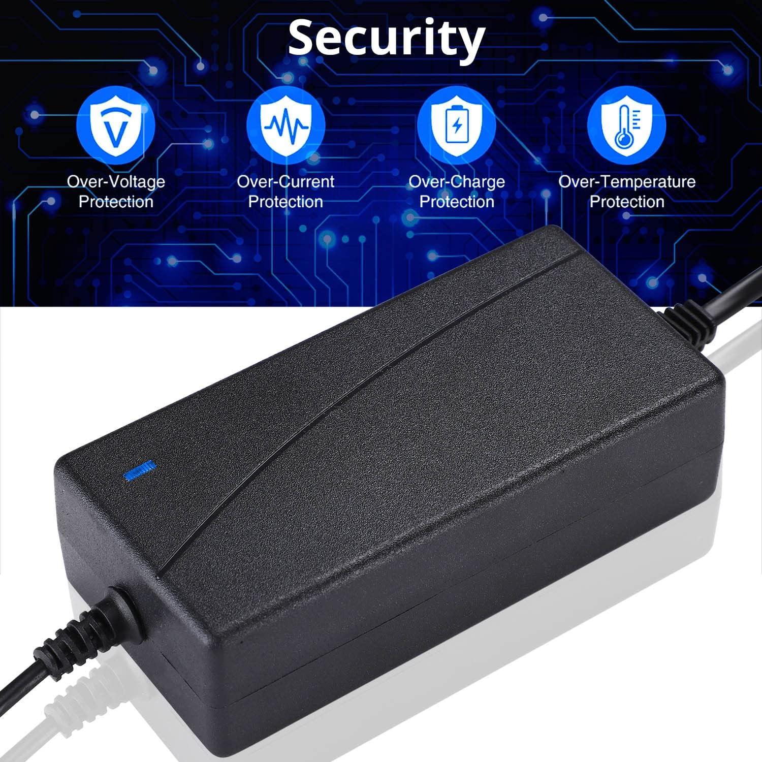 Adaptador de corriente 12V 3A TOBWOLF con cable 2.1mm