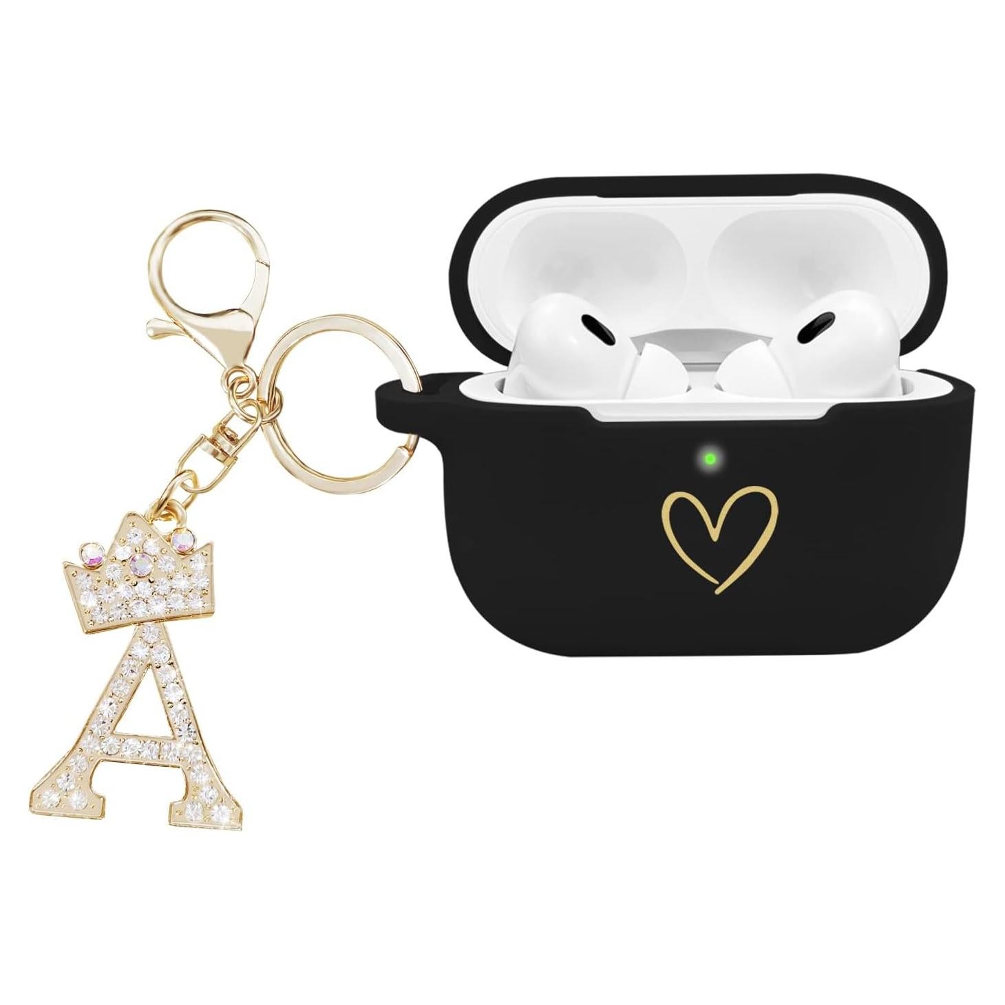 Funda de Silicona AIIEKZ para AirPods Pro 2/1 con Llavero