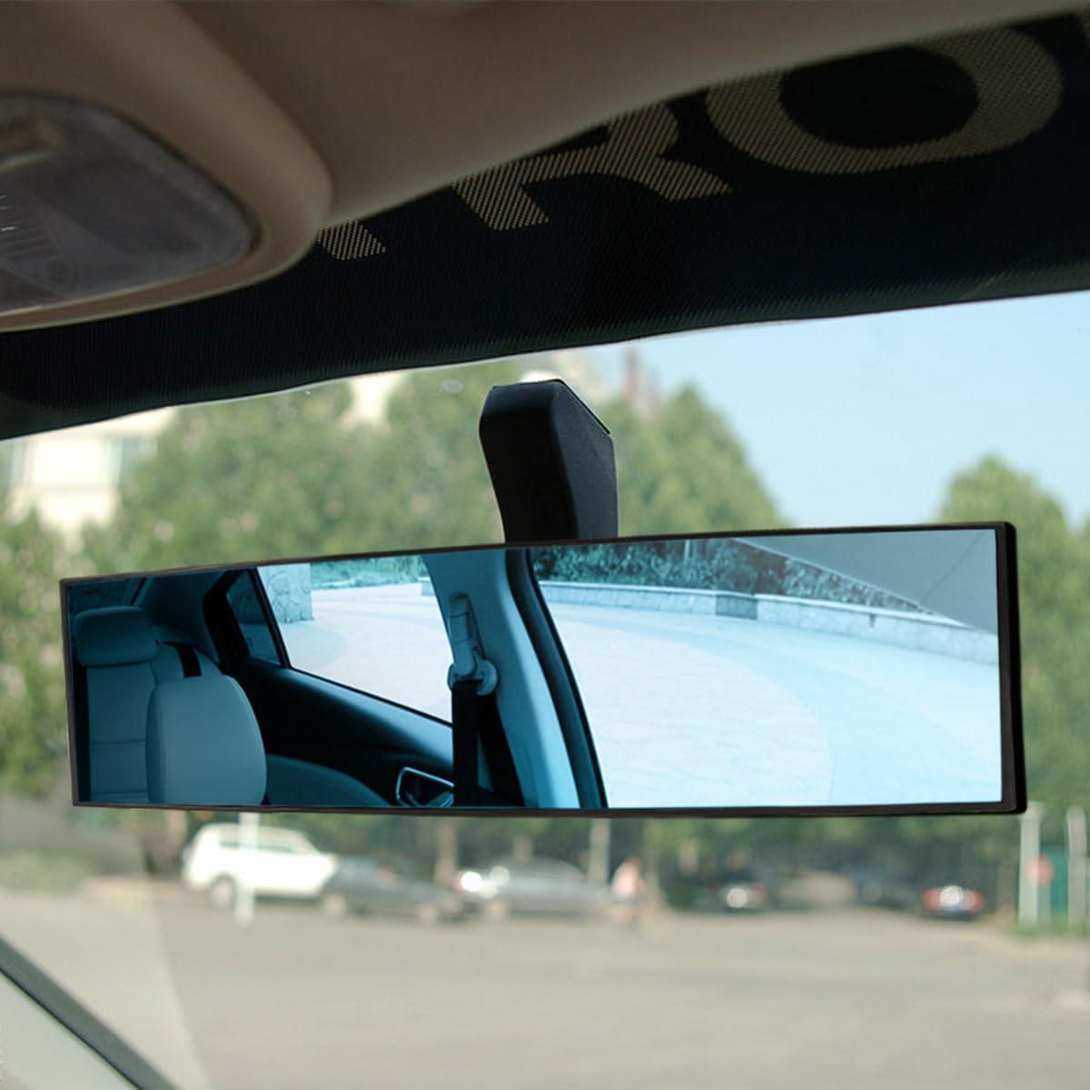 Espejo Retrovisor Convexo Universal Osilly 30.7x7.9cm Azul