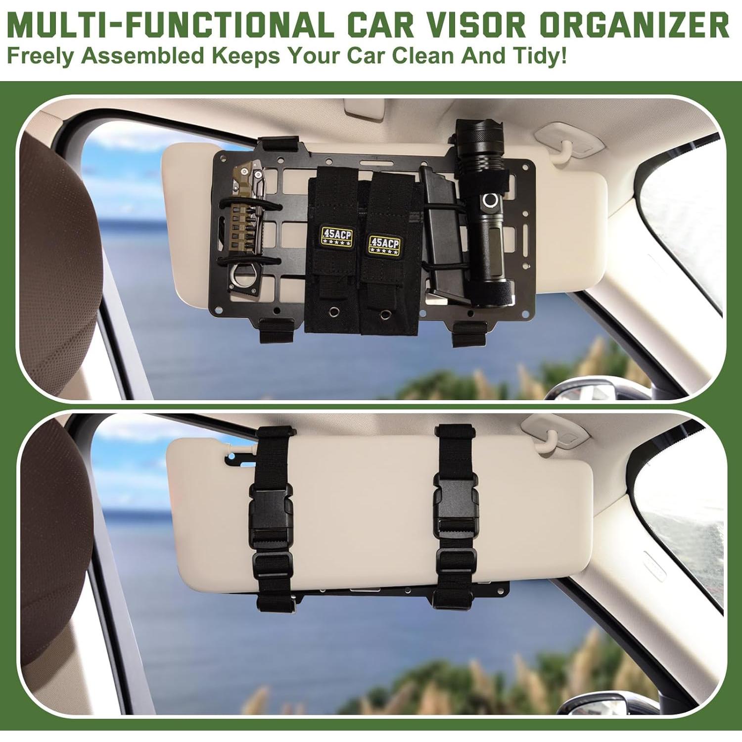 Organizador de Visera Molle Pridefend Universal 30.5x17.5cm