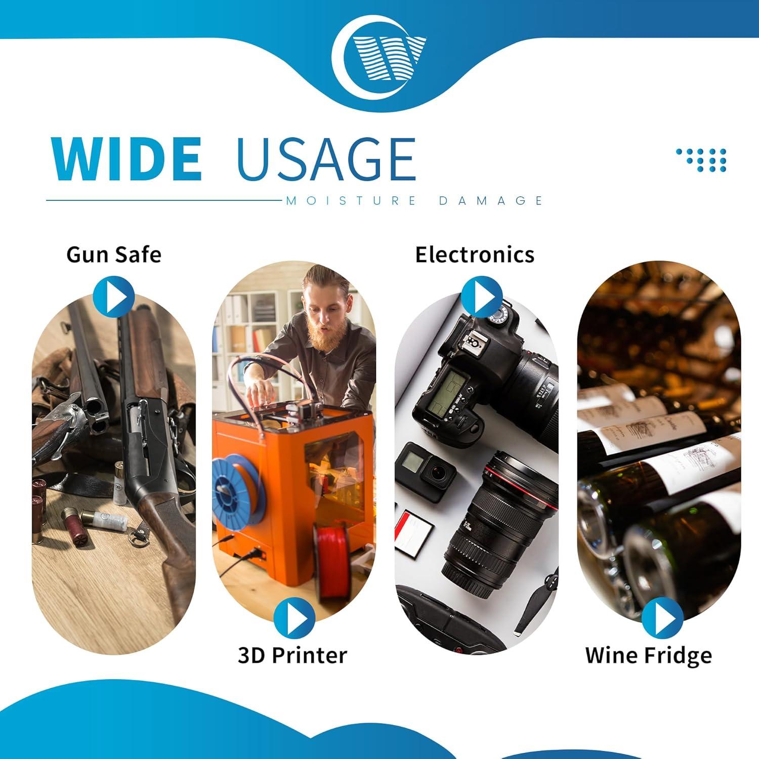 Gel de Silica Indicador Wisesorb 3.4 kg Naranja a Blanco