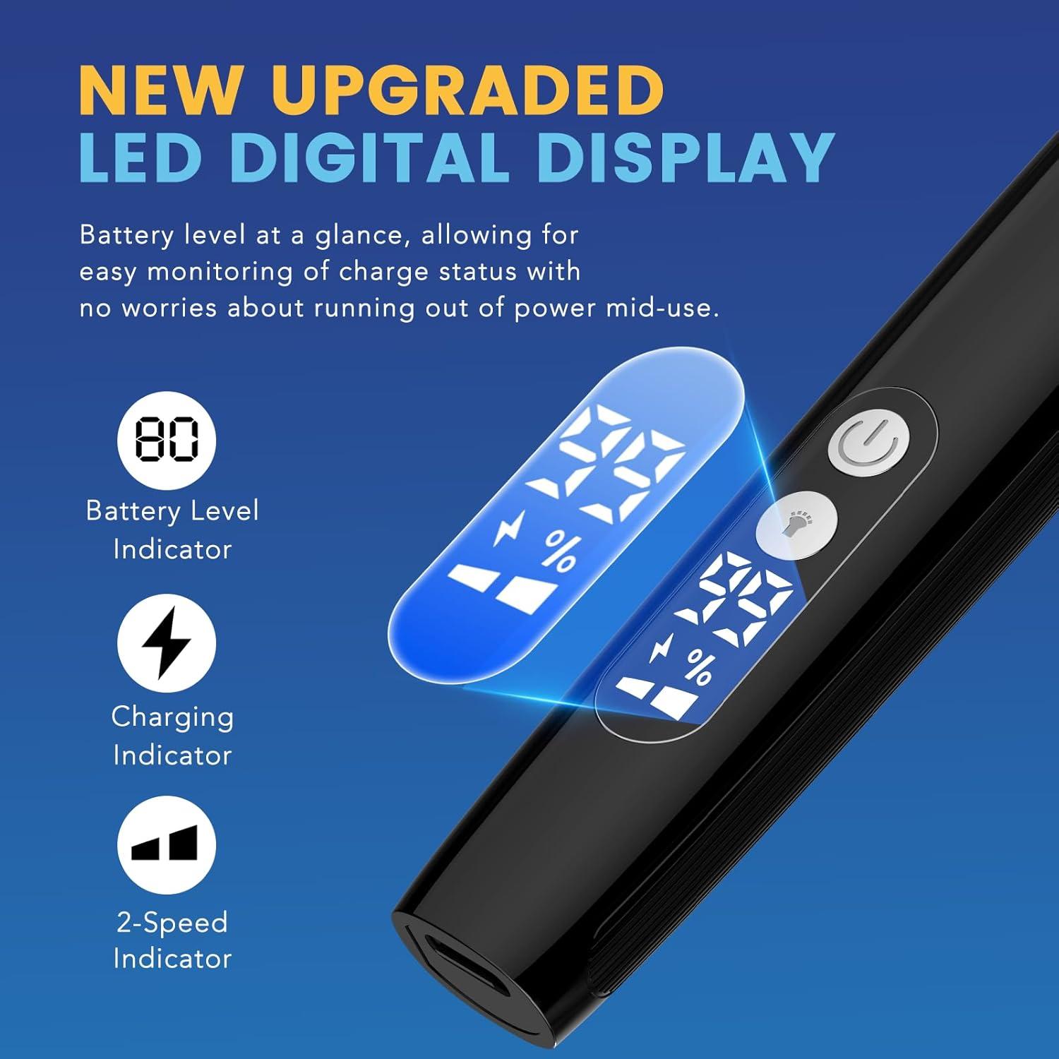 Recortador de Cejas Eléctrico Dapsang 2304 con Luz LED