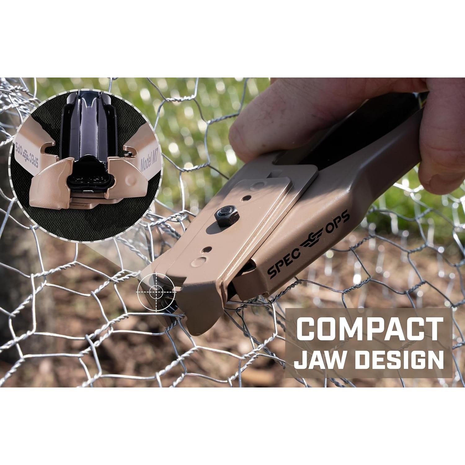 Alicates de Anillo de Cerdo Spec Ops M7 16-Gauge Ergonómico