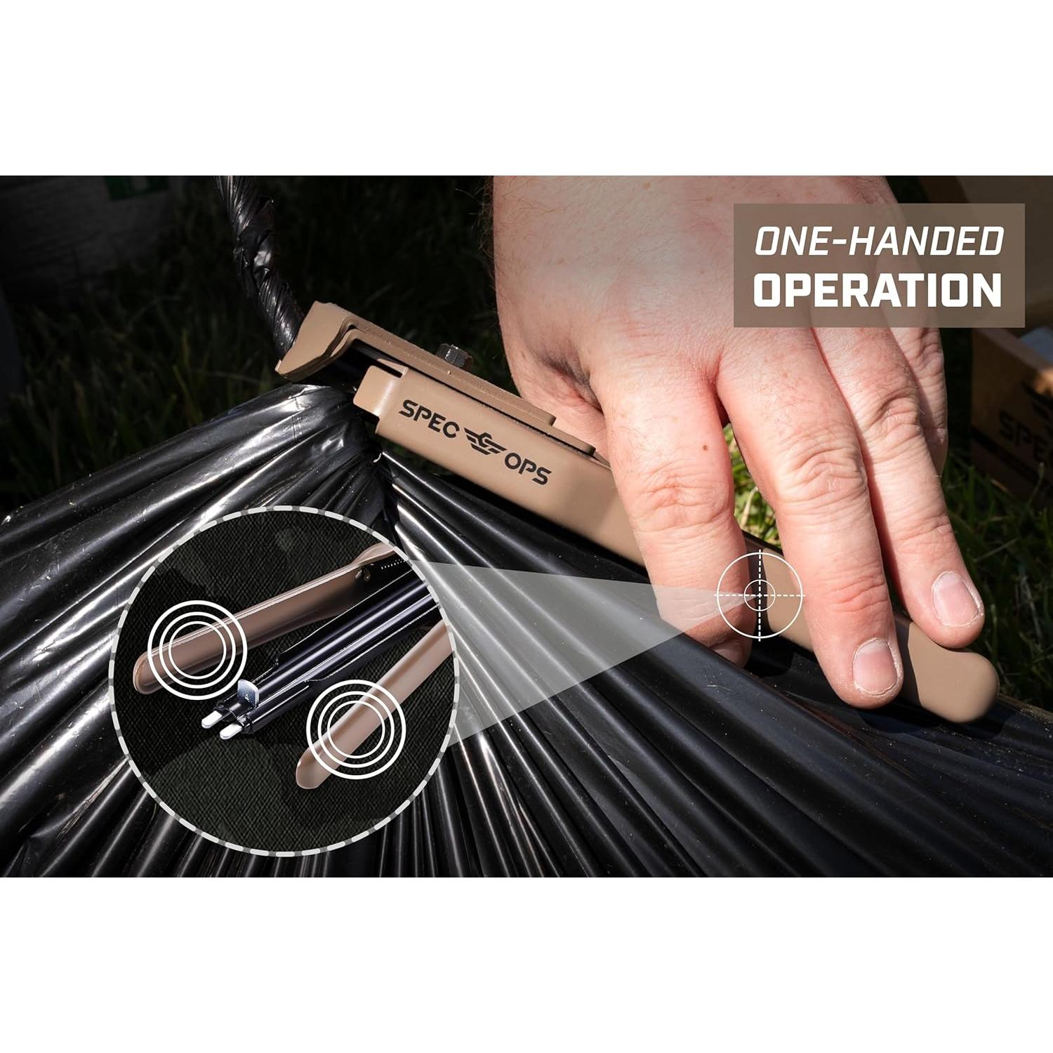 Alicates de Anillo de Cerdo Spec Ops M7 16-Gauge Ergonómico