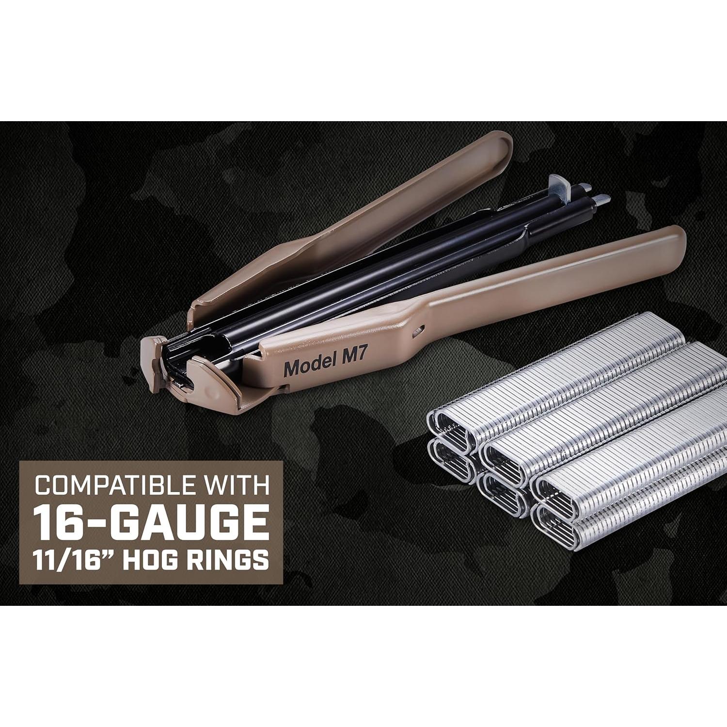 Alicates de Anillo de Cerdo Spec Ops M7 16-Gauge Ergonómico