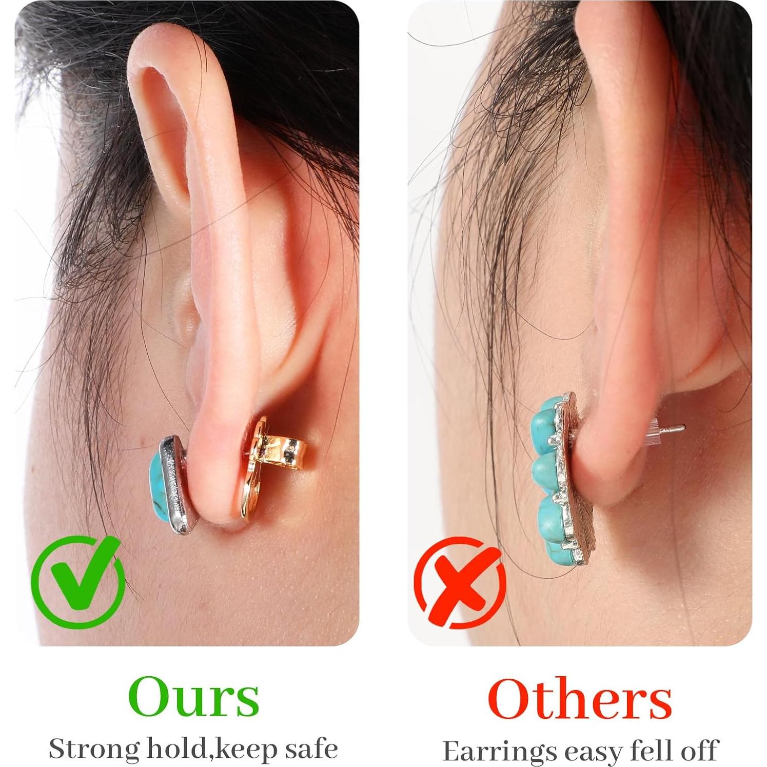 6 Elevadores de Pendientes Aysatogc Oro Ajustables Anti-Sensibles