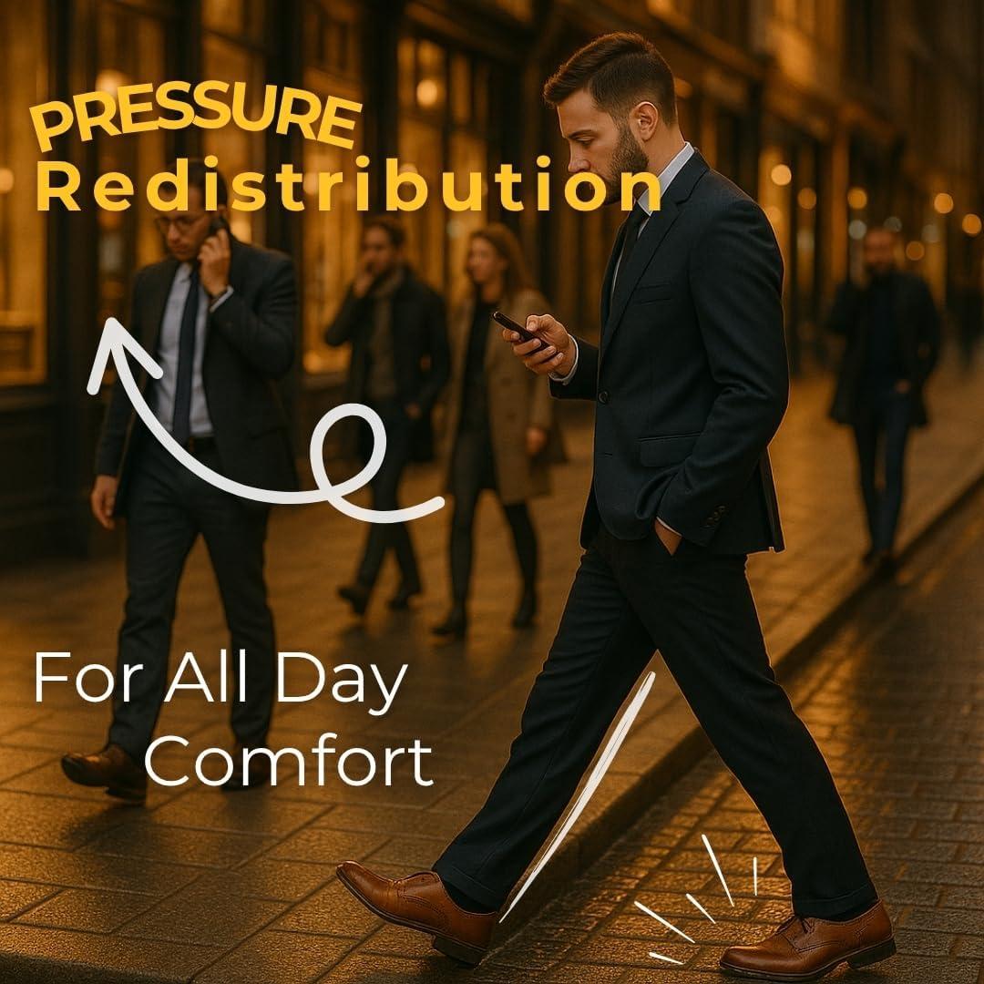 Plantillas VKTRY Plata Comodidad Todo el Día - Soporte Ergonómico