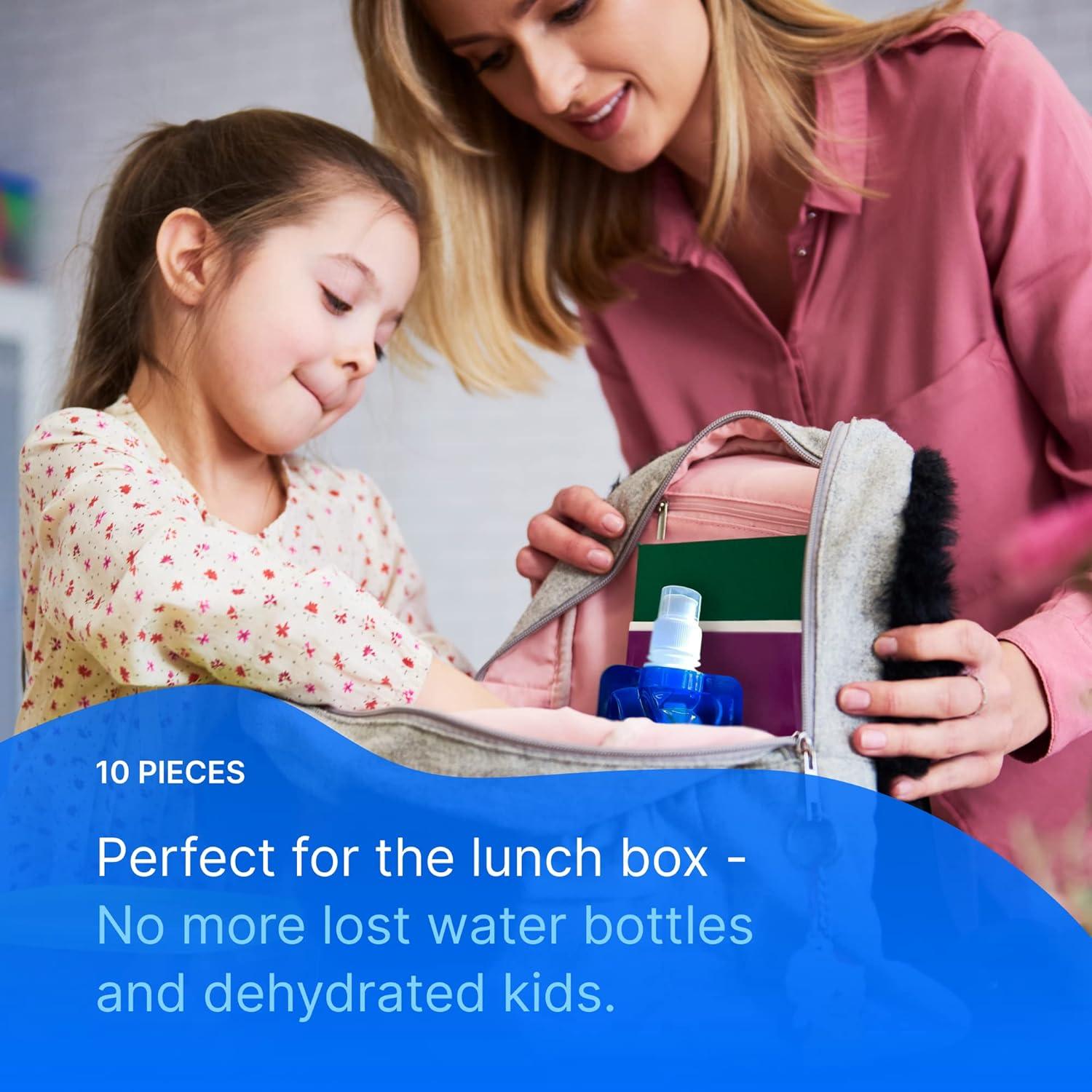 Botella de Agua Plegable Elite Tech Gear 0.5L 10 Piezas