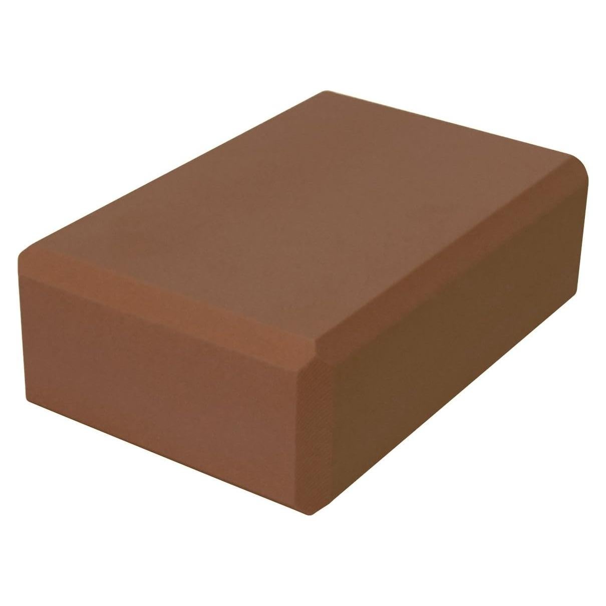 Bloque de Yoga de Espuma 7.62 cm YogaAccessories Marrón