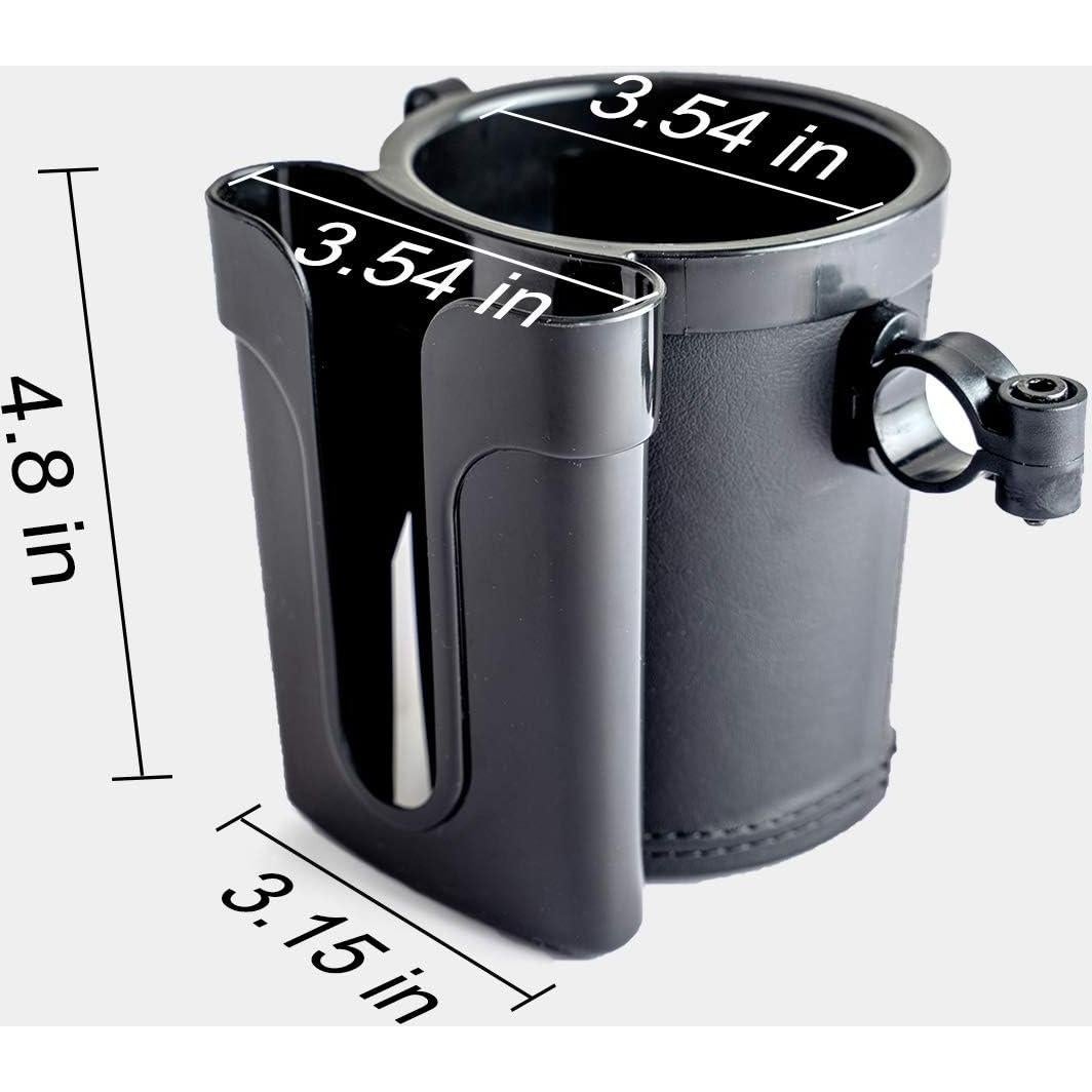 Soporte para Taza de Bicicleta Yoyoapple 3-en-1 Negro