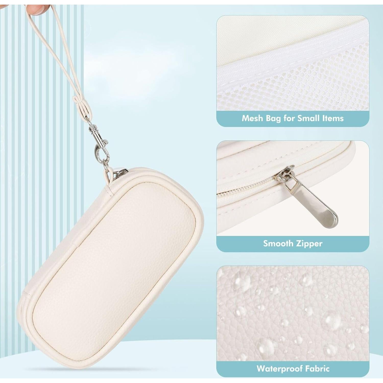 Organizador de Tampones Portátil PUMTBAG Beige con Asa