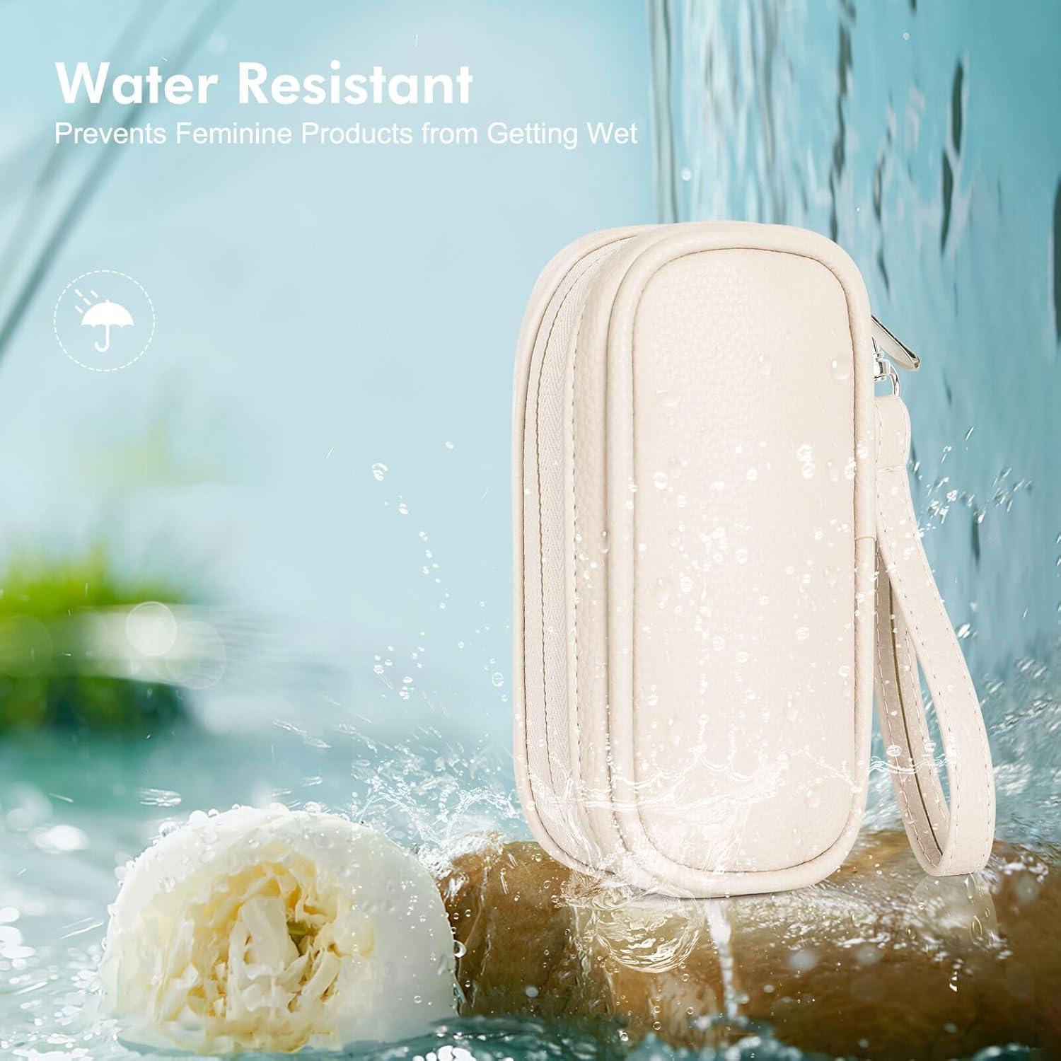 Organizador de Tampones Portátil PUMTBAG Beige con Asa