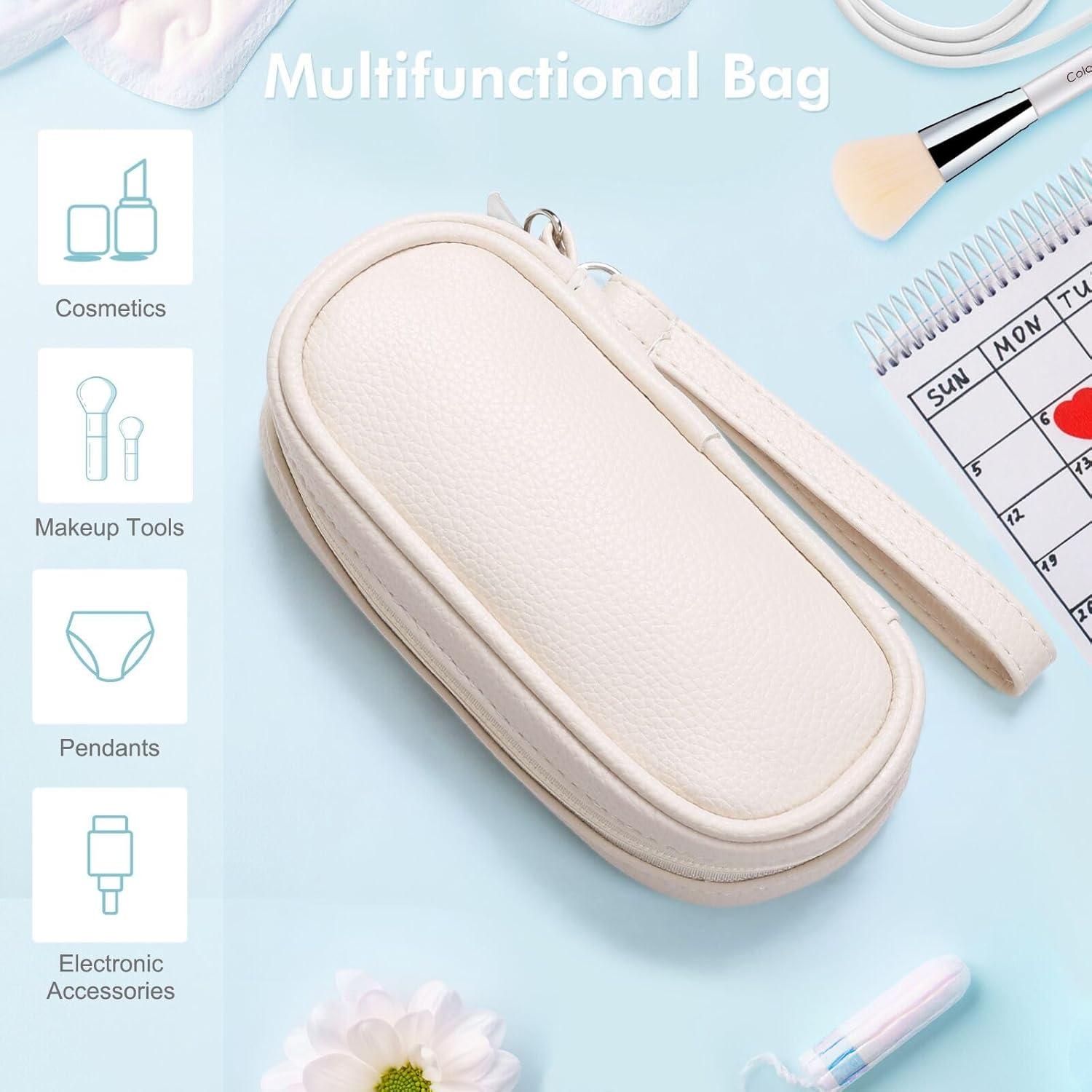Organizador de Tampones Portátil PUMTBAG Beige con Asa