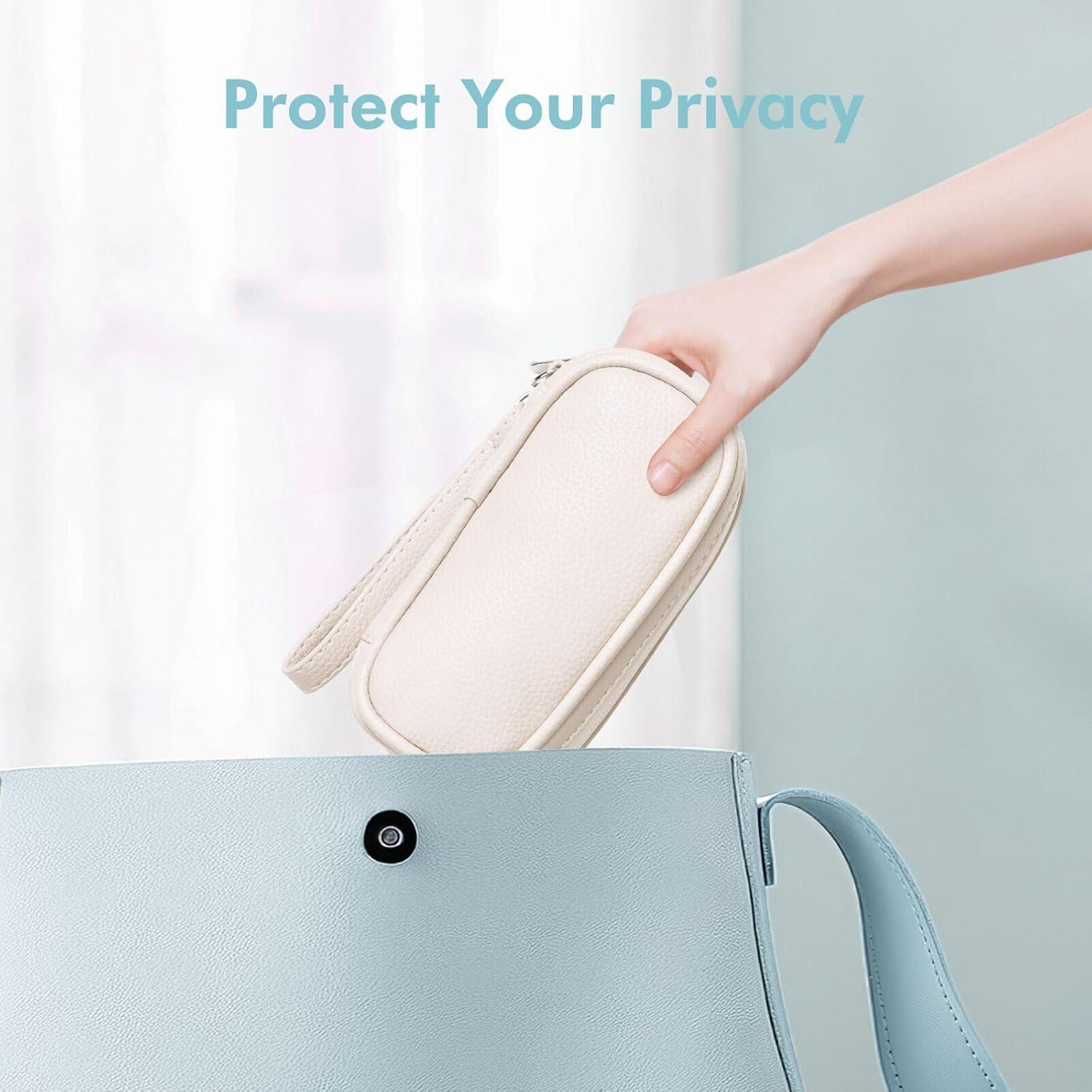 Organizador de Tampones Portátil PUMTBAG Beige con Asa