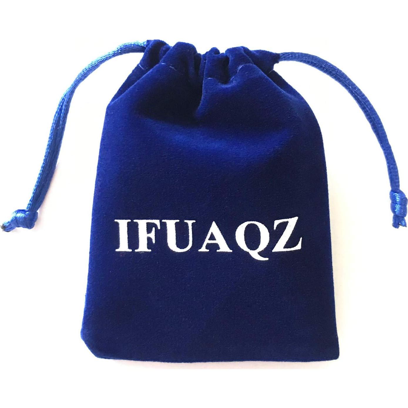 Anillo de Ansiedad IFUAQZ Oro 6MM Acero Inoxidable Floral