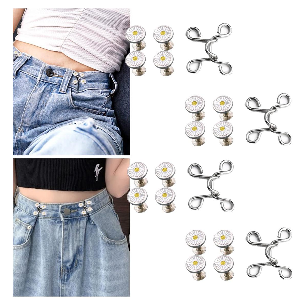 Juego de 20 Extensores de Cintura Ajustable WZT para Pantalones