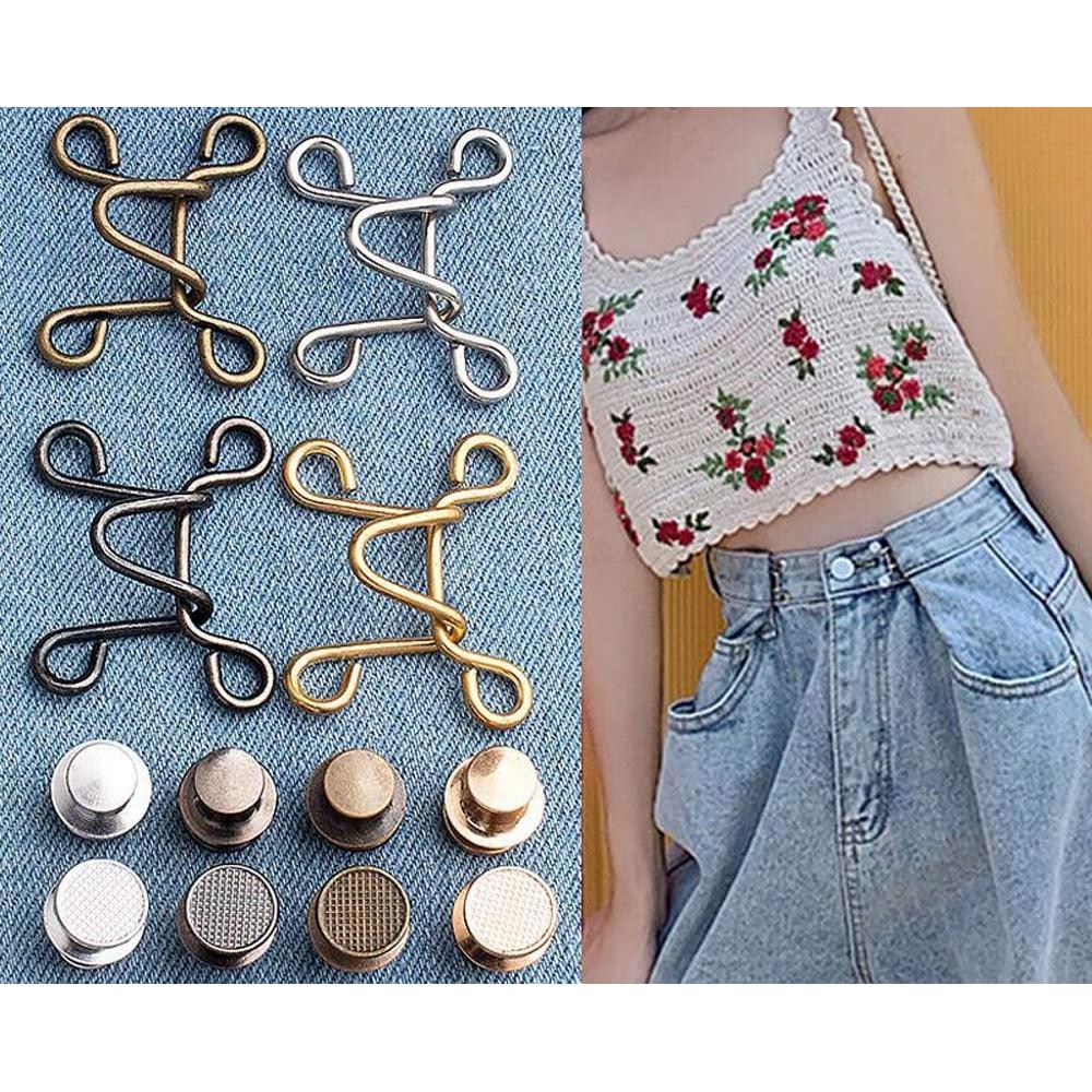 Juego de 20 Extensores de Cintura Ajustable WZT para Pantalones