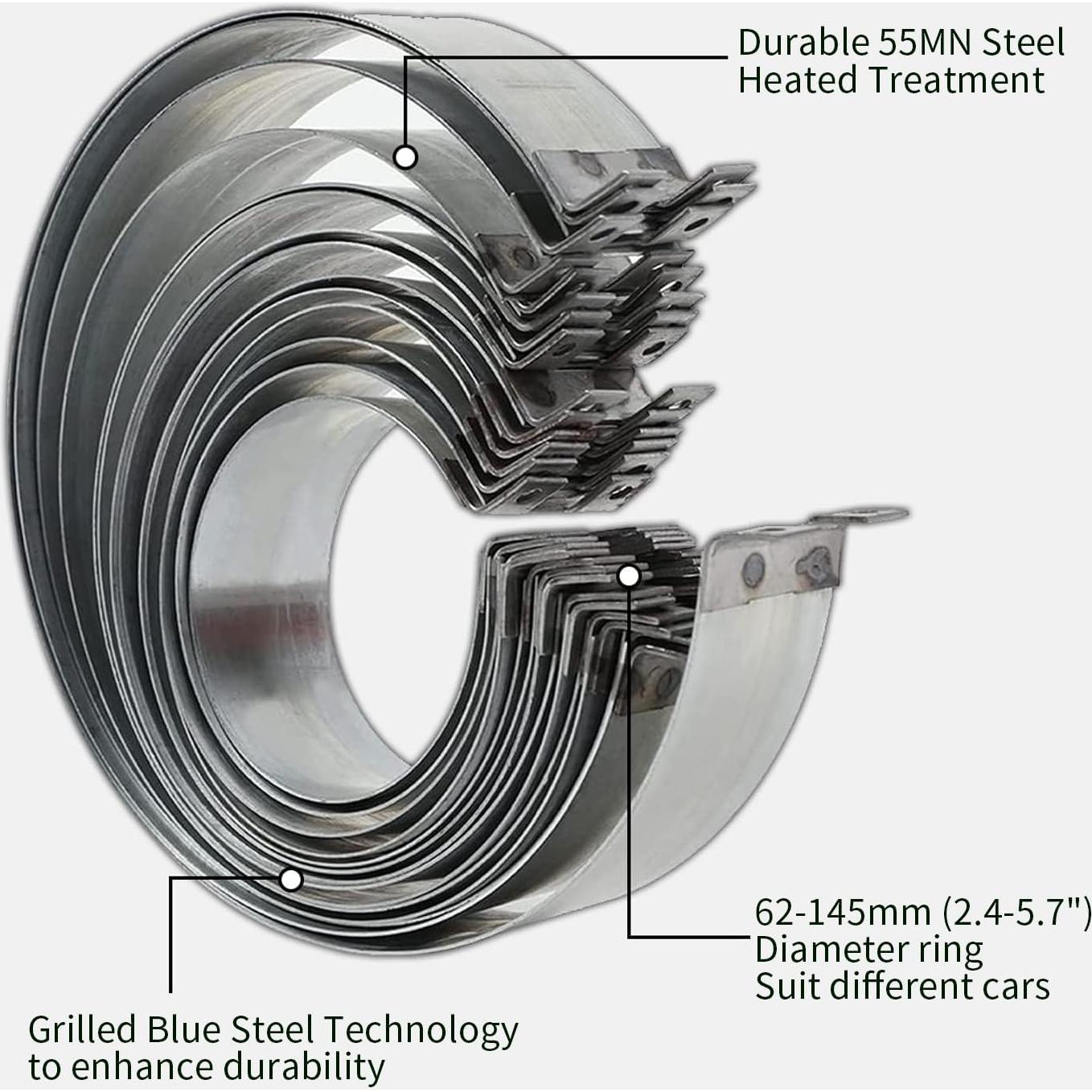 Juego de Herramientas Socpuro para Anillos de Pistón 62-145mm